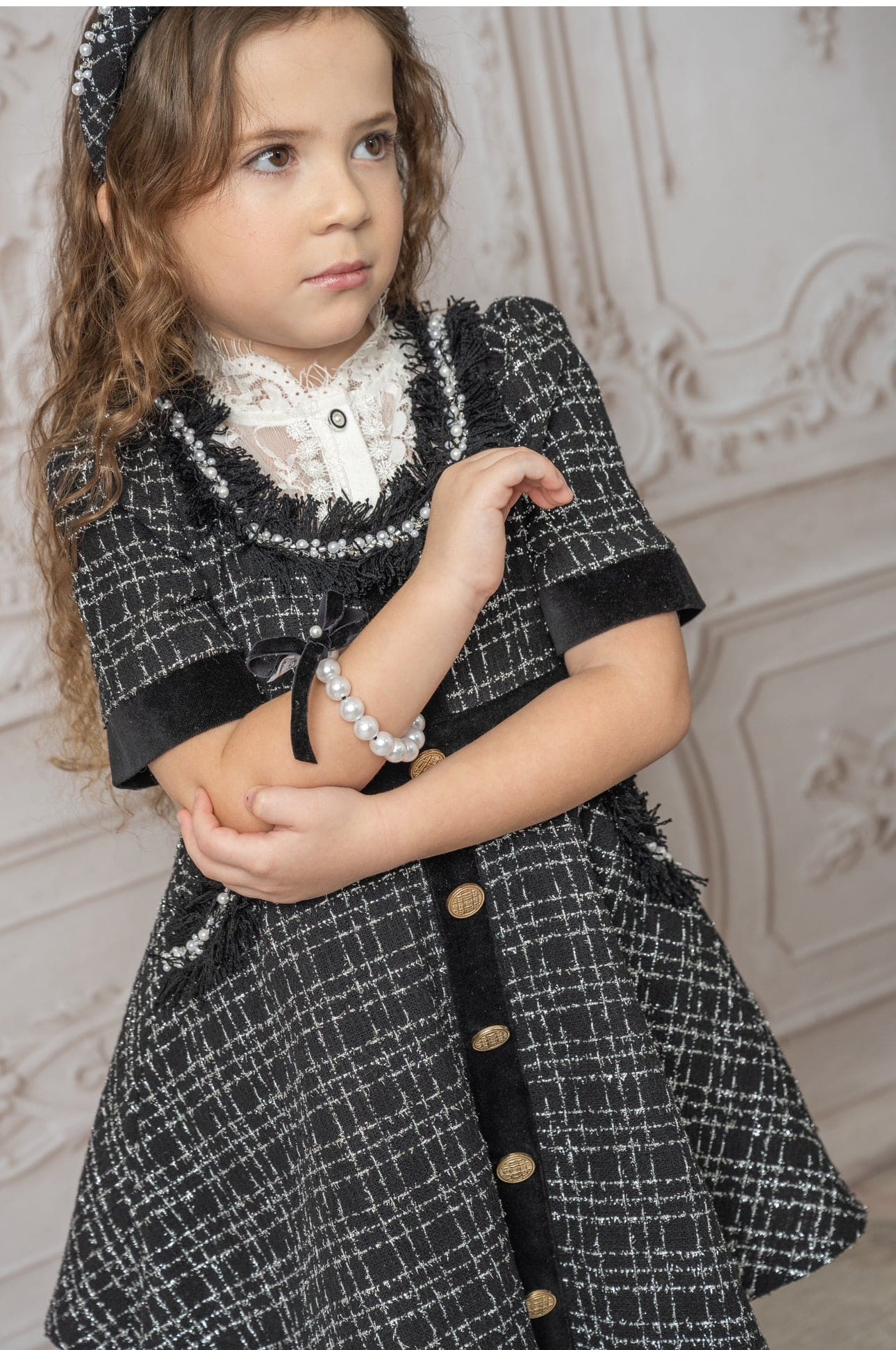 Coco Pearl Hair Scunchie - Image 6