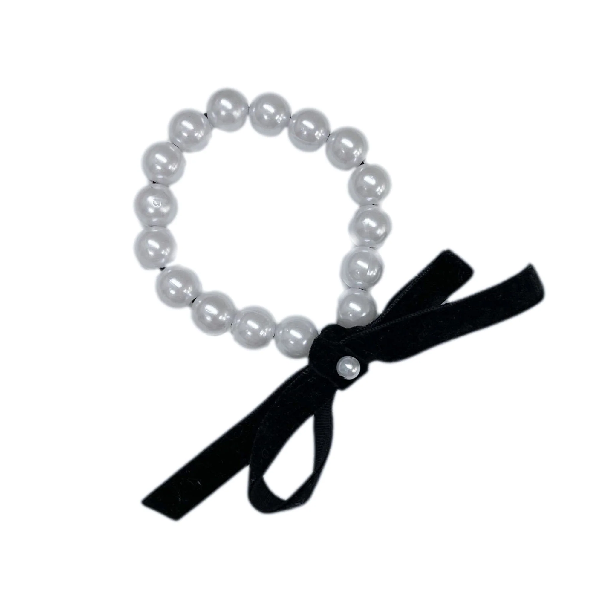Coco Pearl Hair Scunchie - Image 8