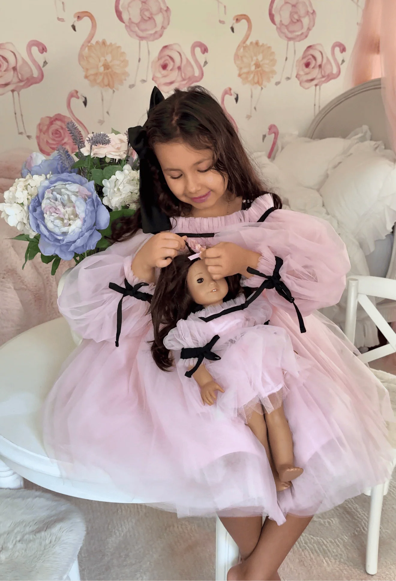 Coco-Pink 18 Inch Doll Dress - Image 4