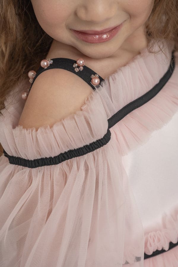 Coco-Pink Tulle Dress - Image 14
