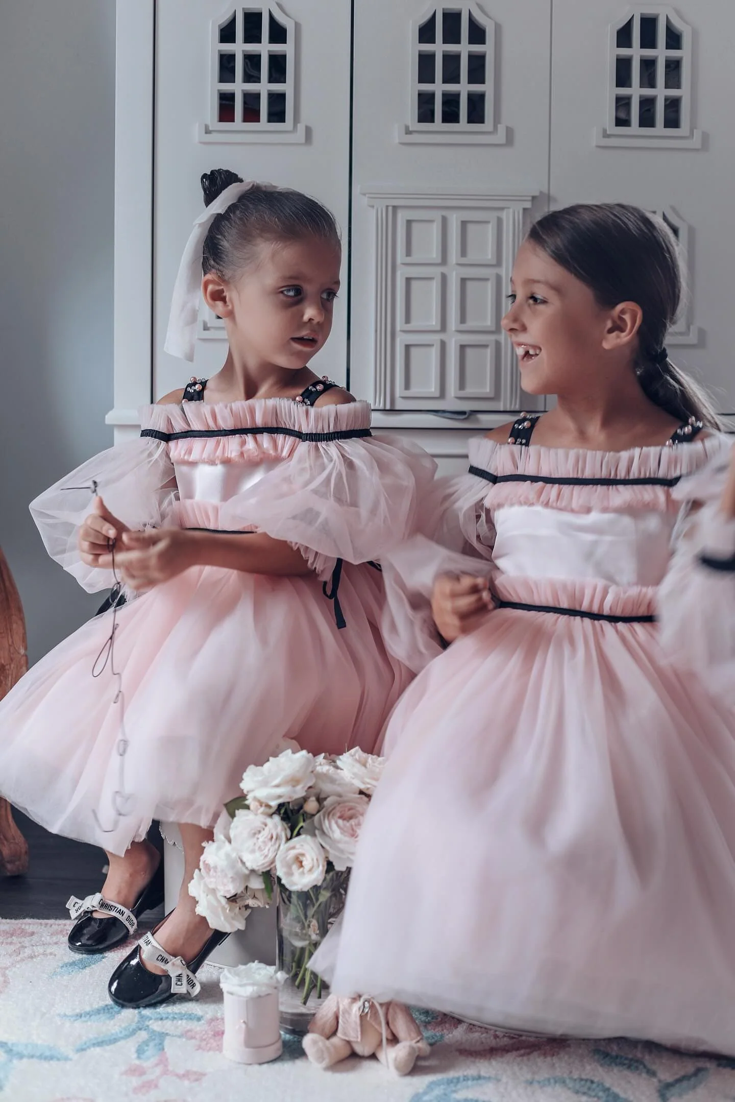 Coco-Pink Tulle Dress - Image 5