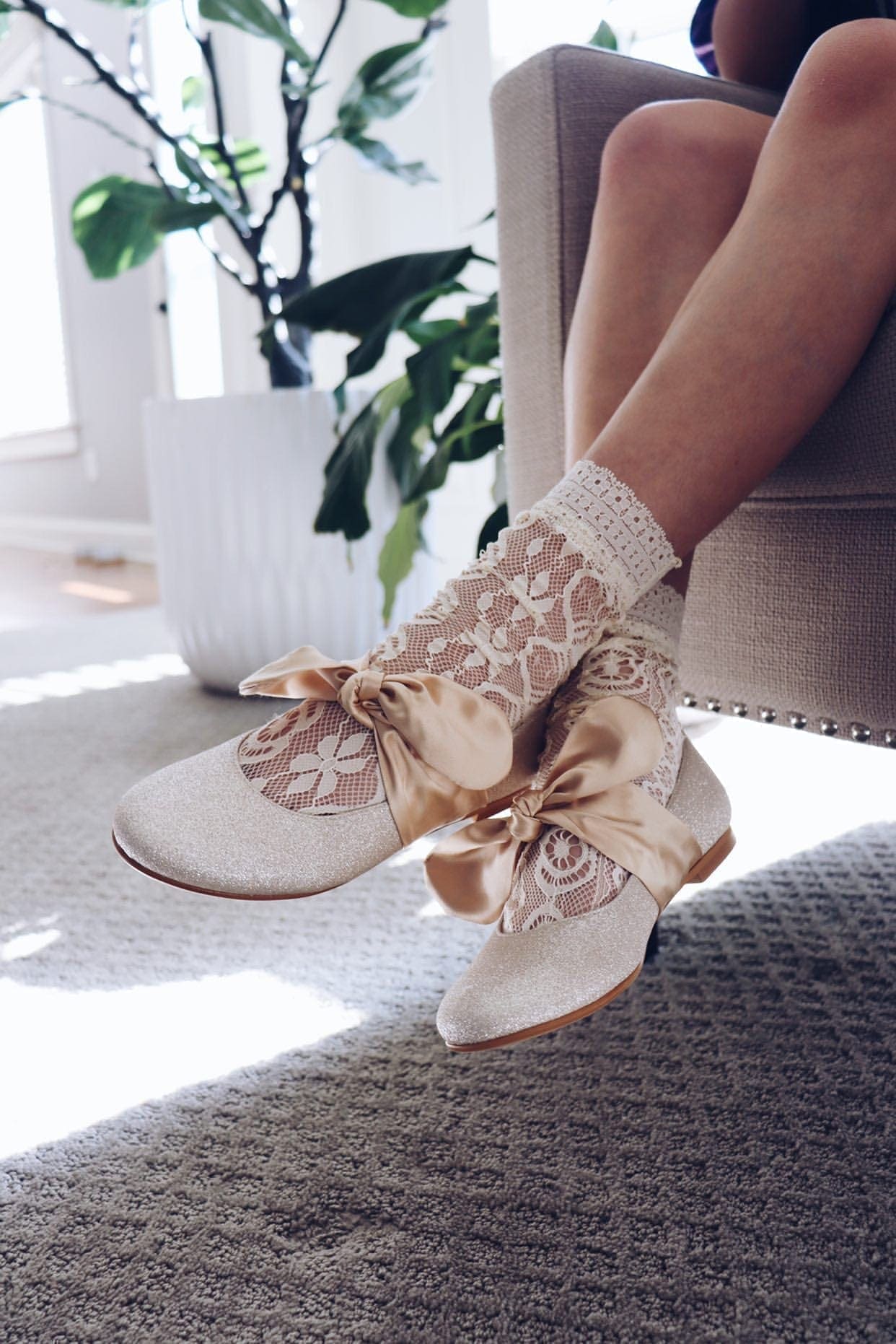 Daisy Lace Socks - Image 14