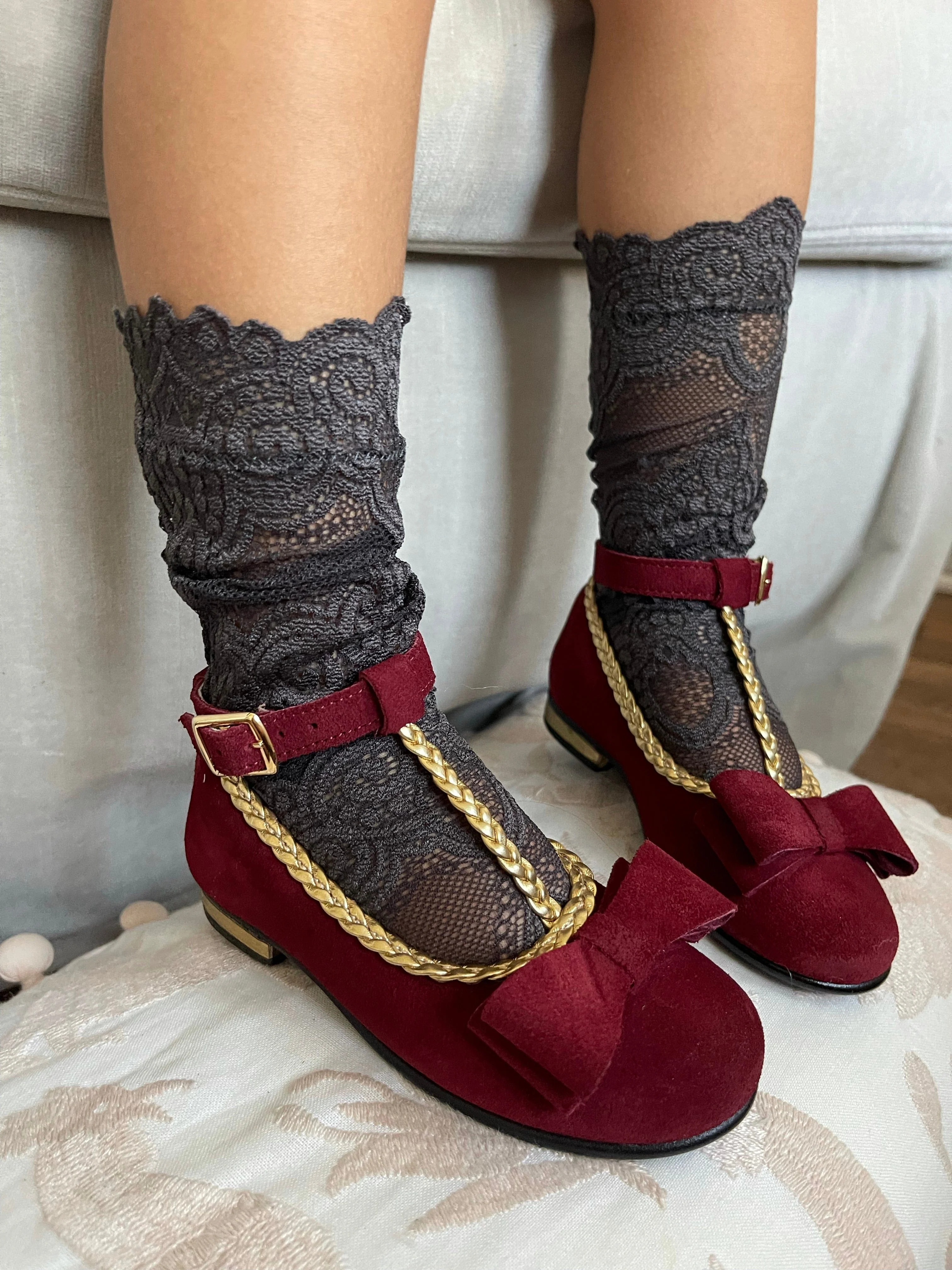 Empress Garnet Mary Janes - Image 4