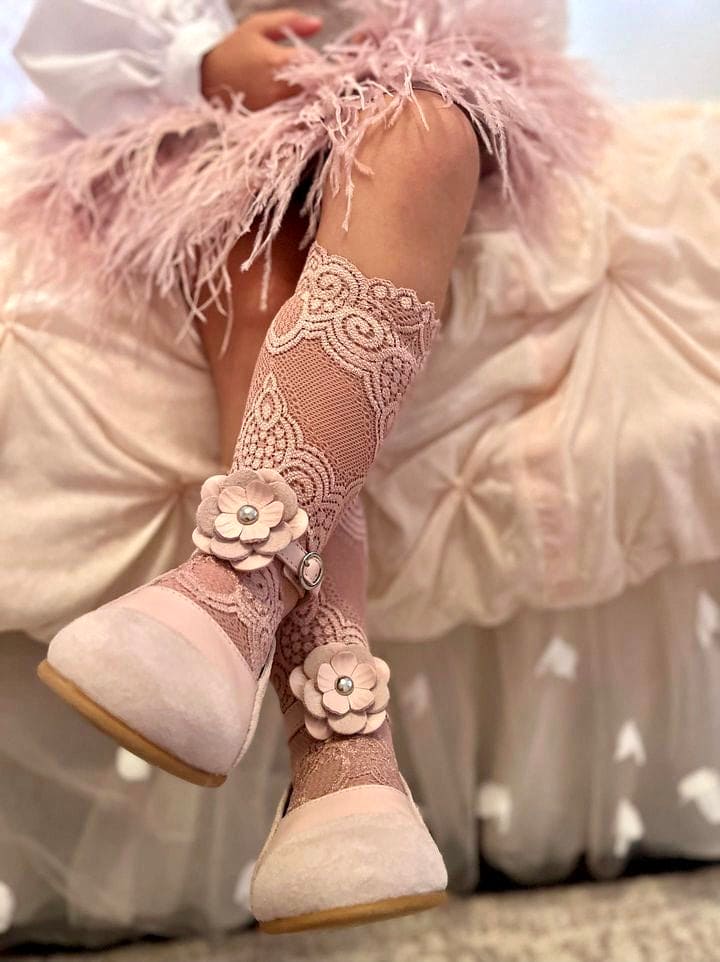 Faina Pink Leather Mary Janes - Image 10