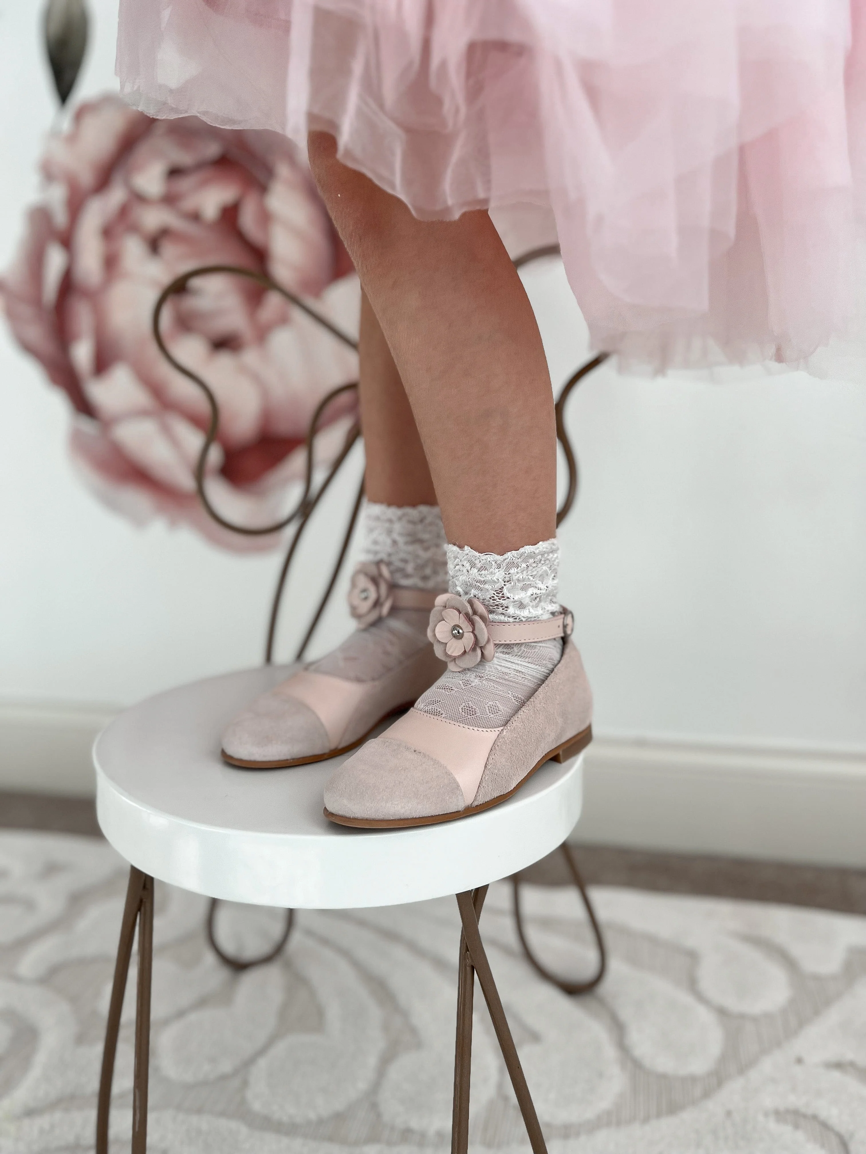 Faina Pink Leather Mary Janes - Image 12