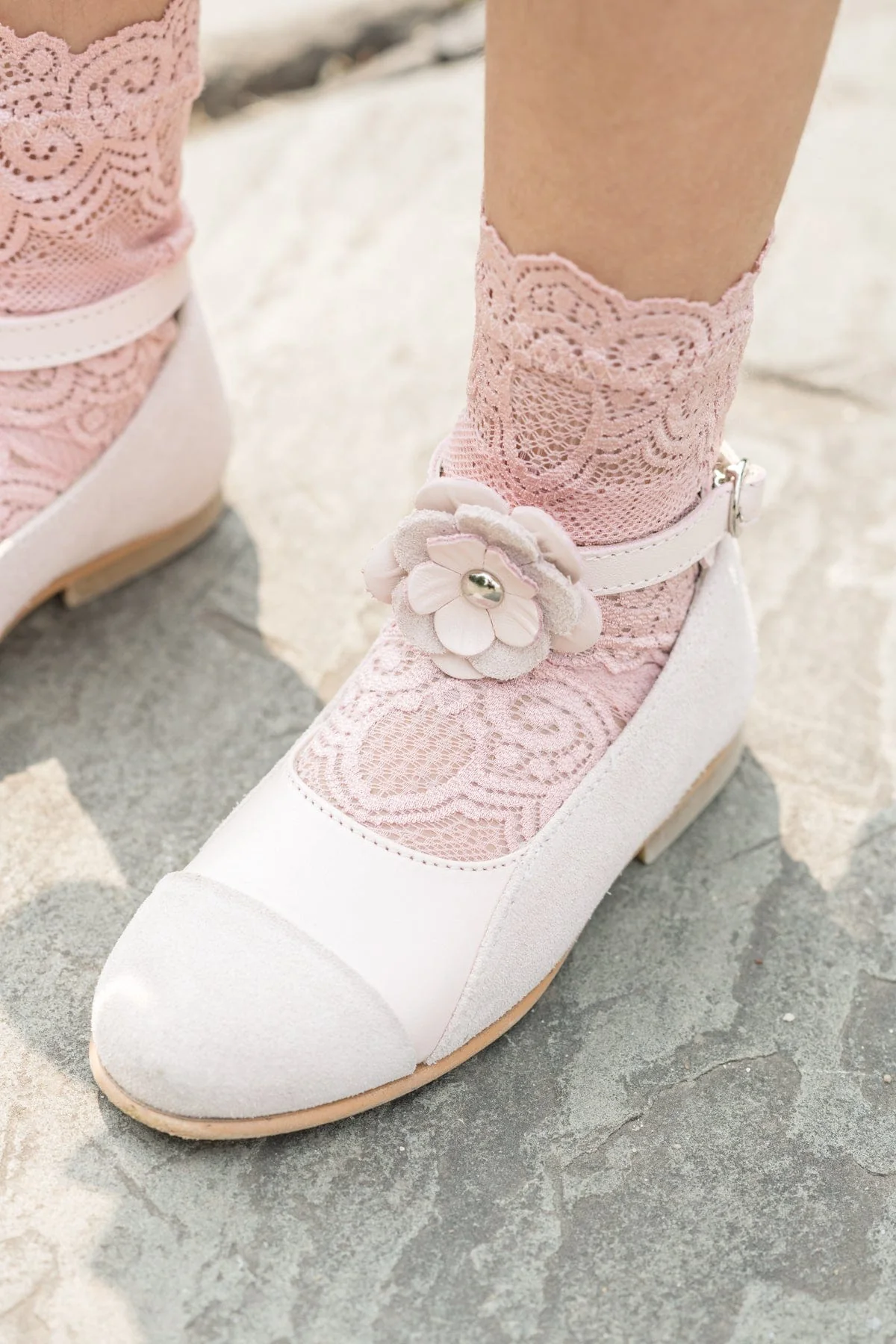 Faina Pink Leather Mary Janes - Image 2