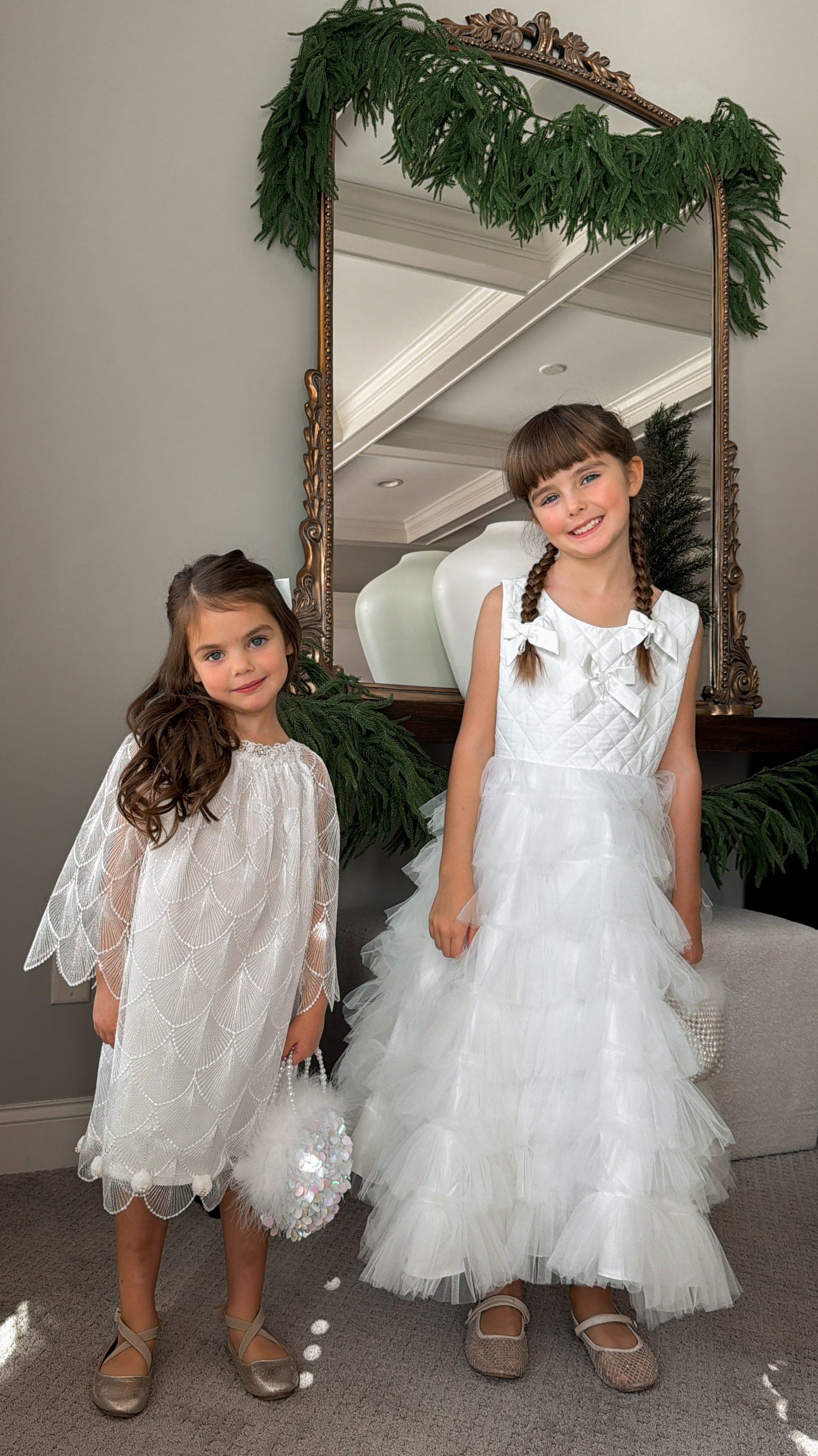 Faith White Scallop Dress - Image 18