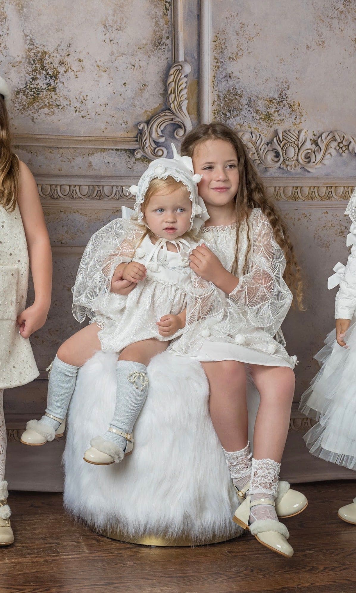 Faith White Scallop Lace Romper - Image 5