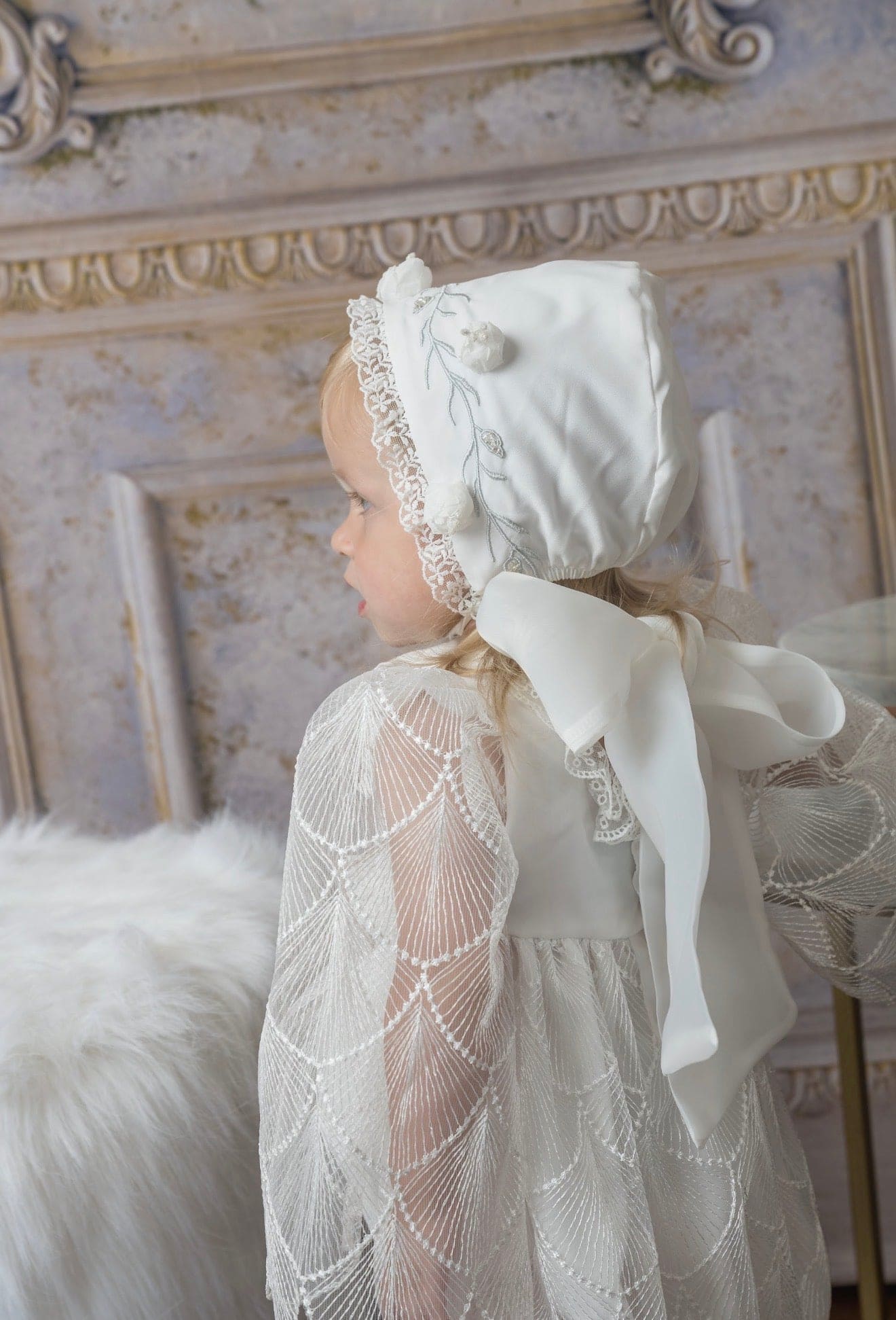 Faith White Scallop Lace Romper - Image 8
