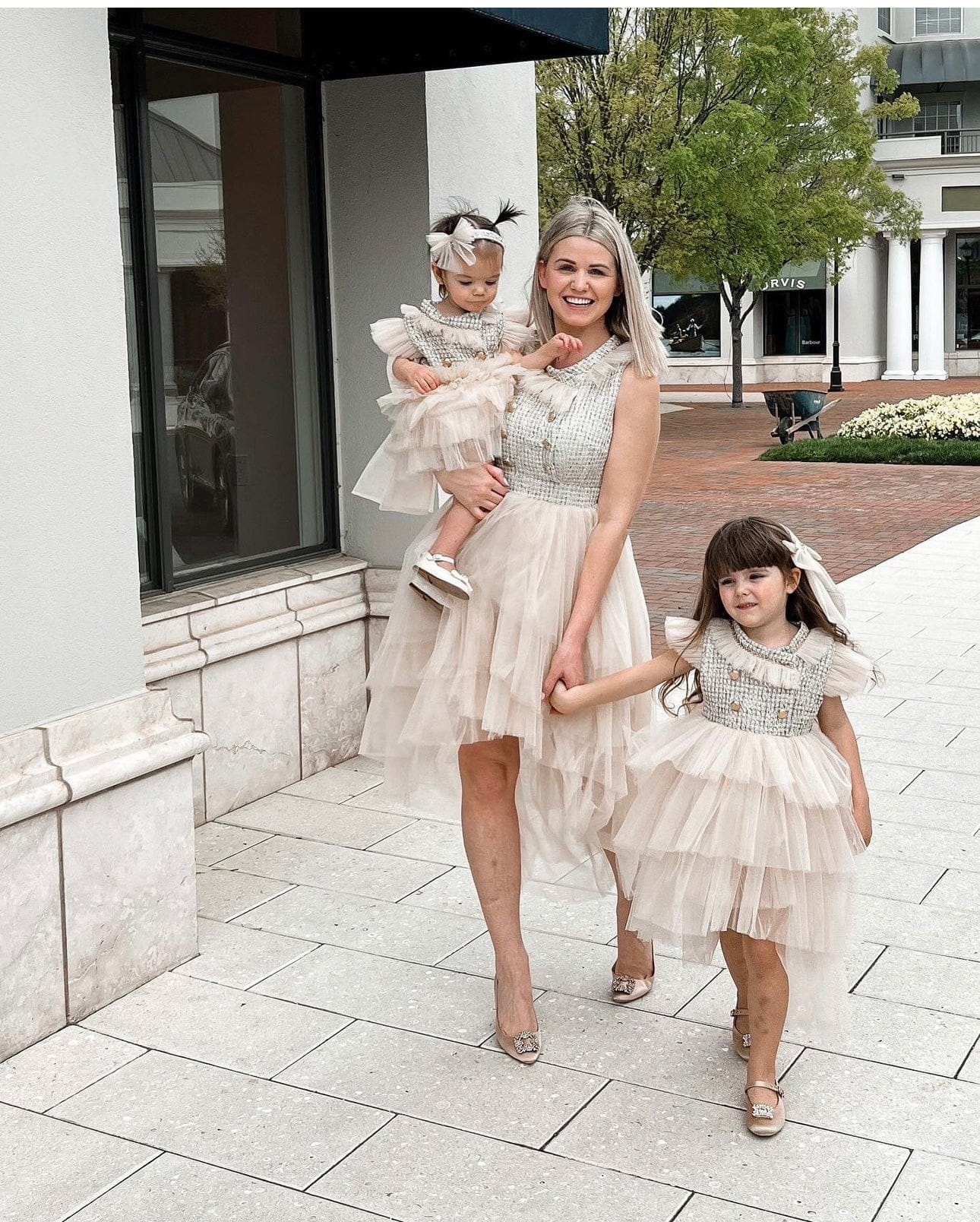 Fira Tweed and Tulle Dress - Image 26