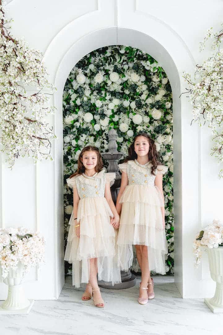 Fira Tweed and Tulle Dress - Image 31