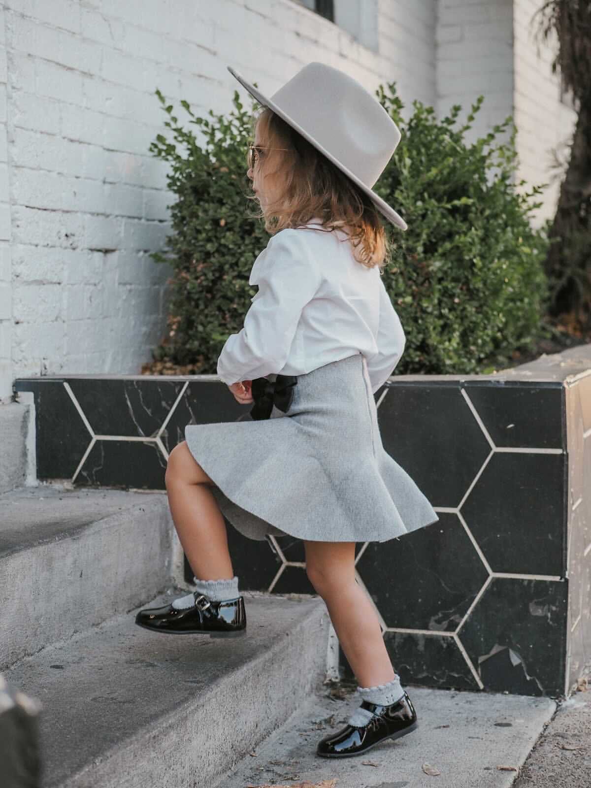Flare Skirt with Satin Bows - Image 26