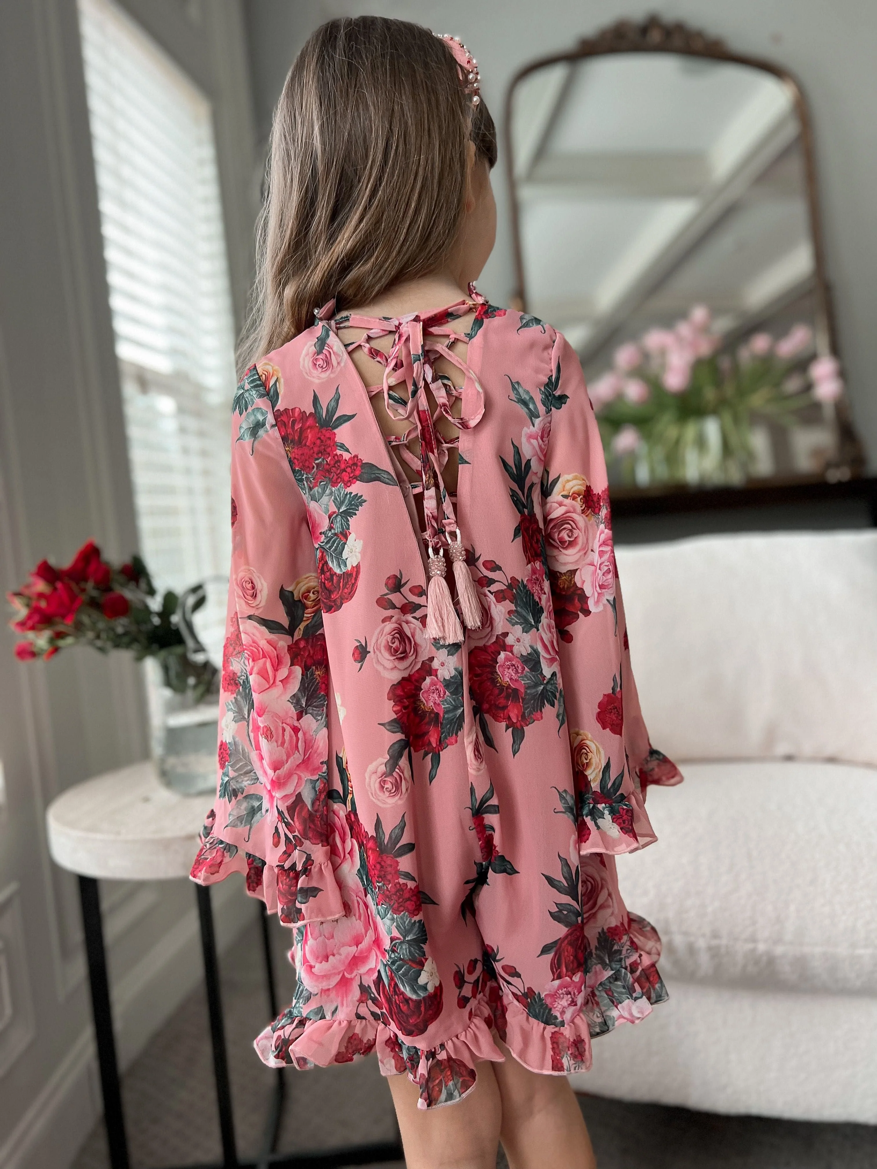 Flora Flower Print Jumpsuit - Image 7