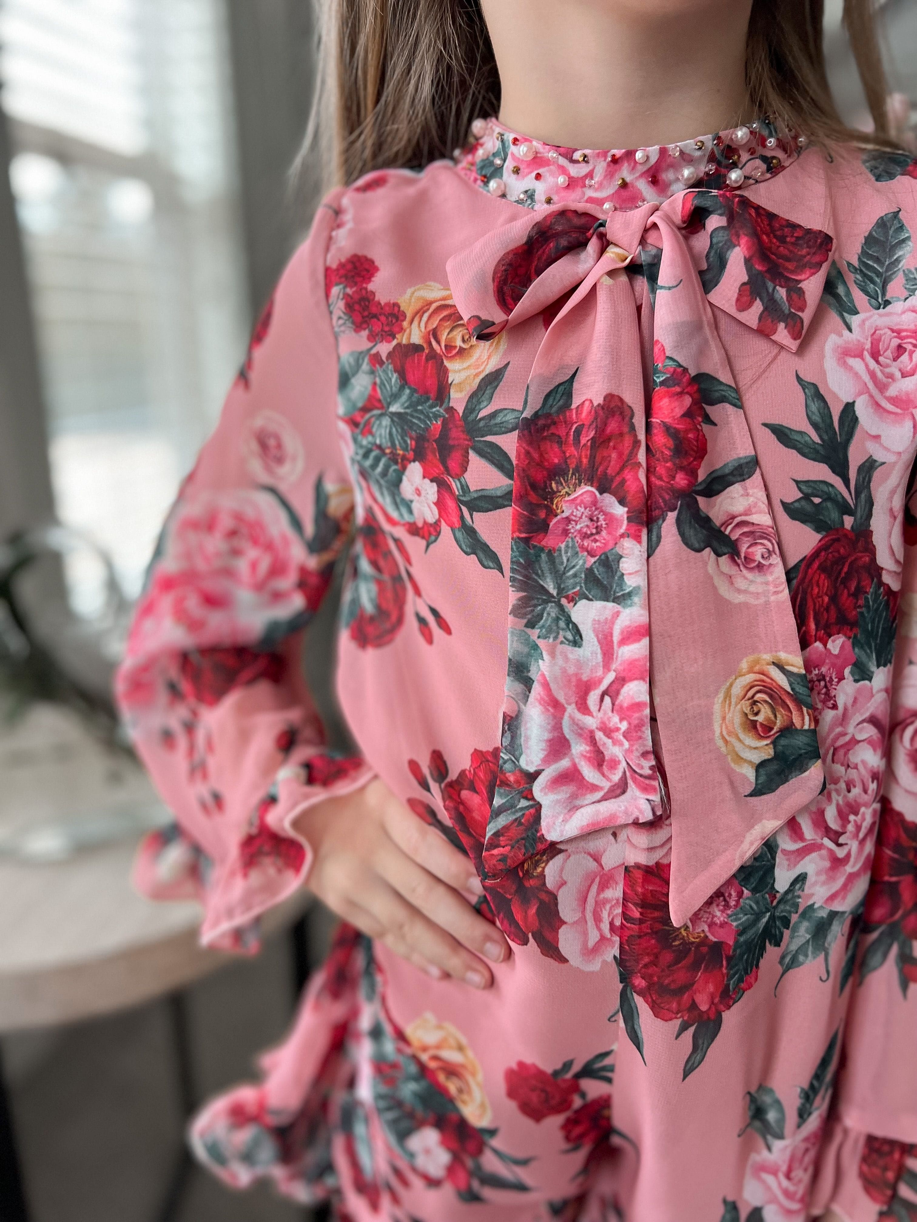 Flora Flower Print Jumpsuit - Image 8