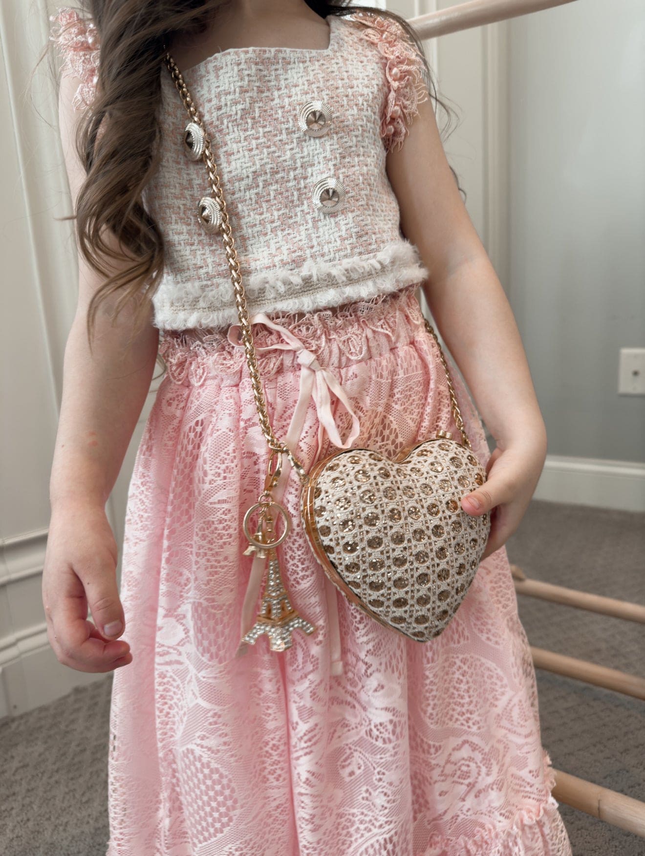 Gold Heart Bag - Image 5