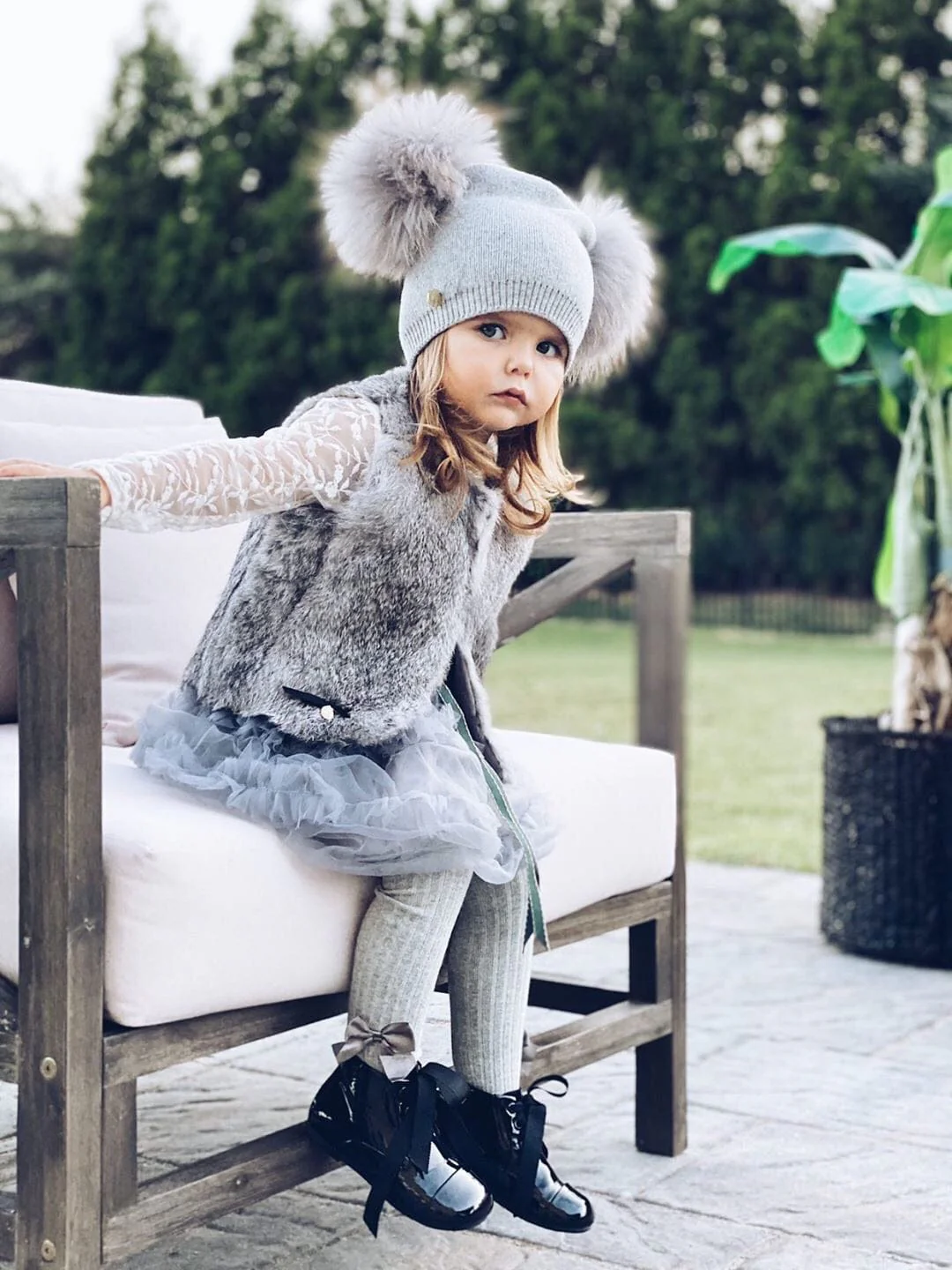 Nikita Double Pom Angora Hat - Image 3