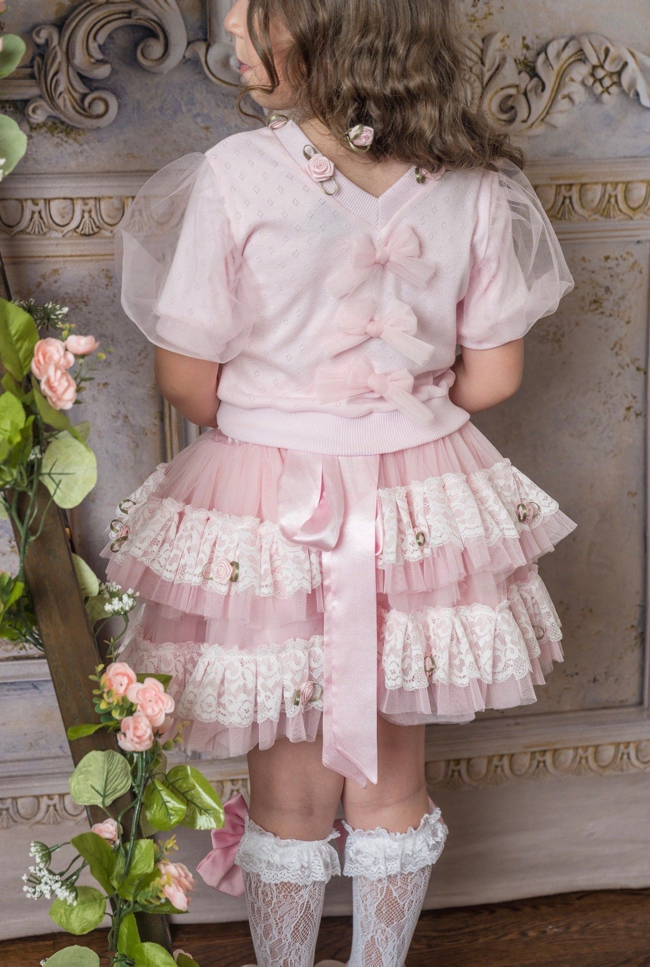 Harlow Pink Embroidered Top - Image 3