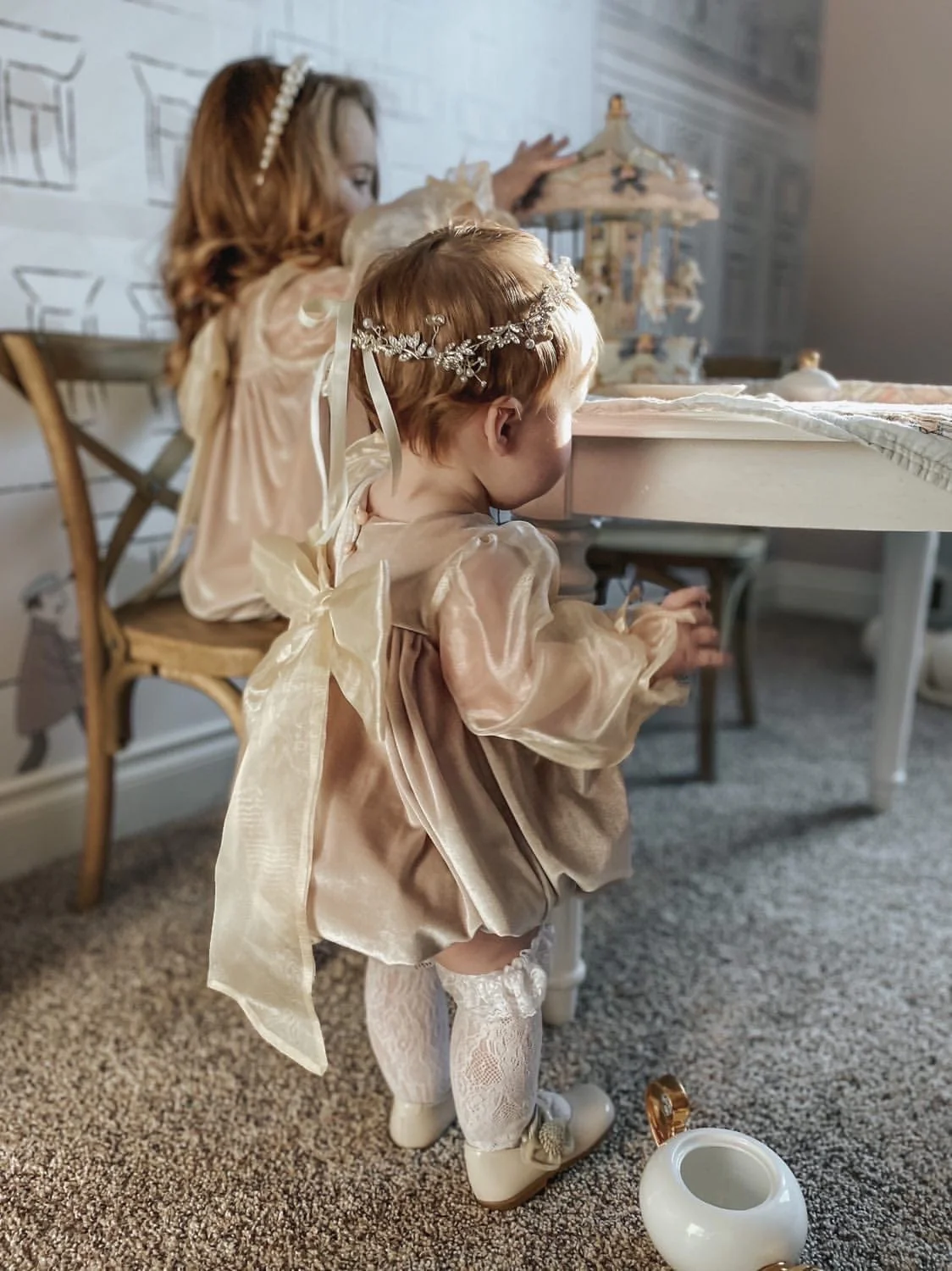 Helena Velour Romper - Image 7