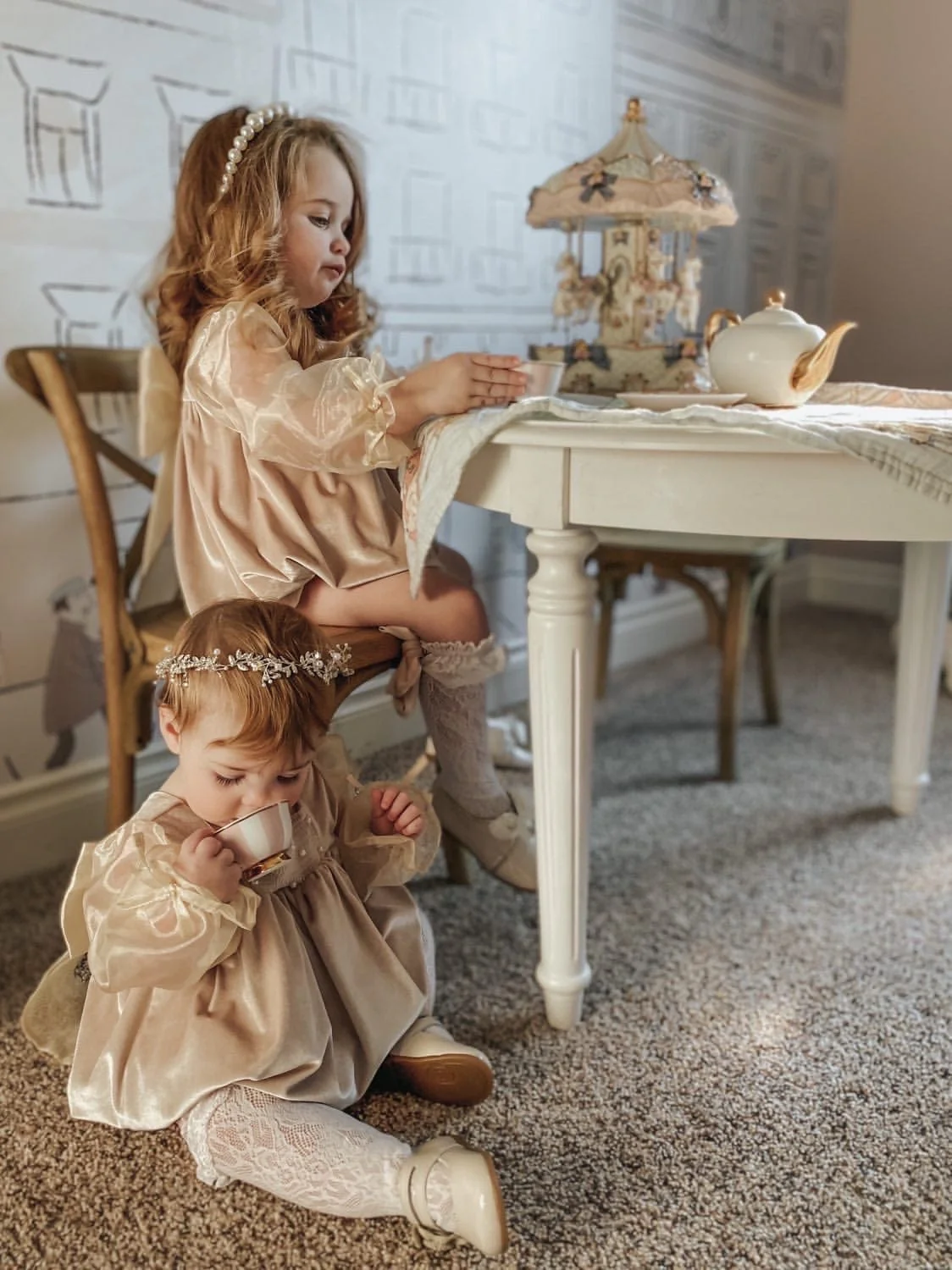 Helena Velour Romper - Image 9