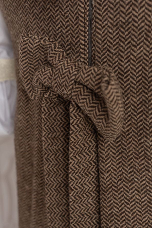 Herringbone Tweed Mom Dress - Image 10