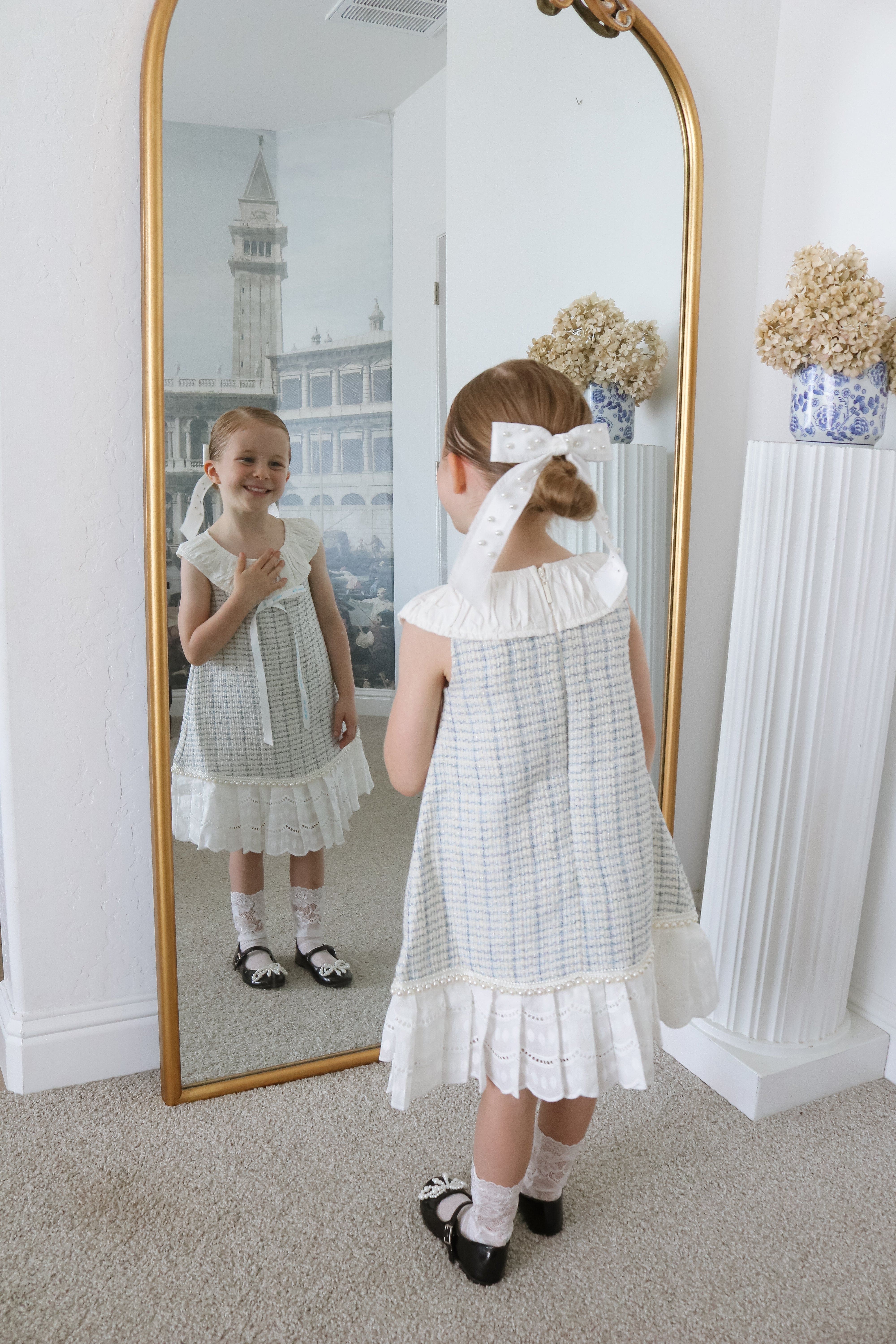 Iris Tweed Dress - Image 15