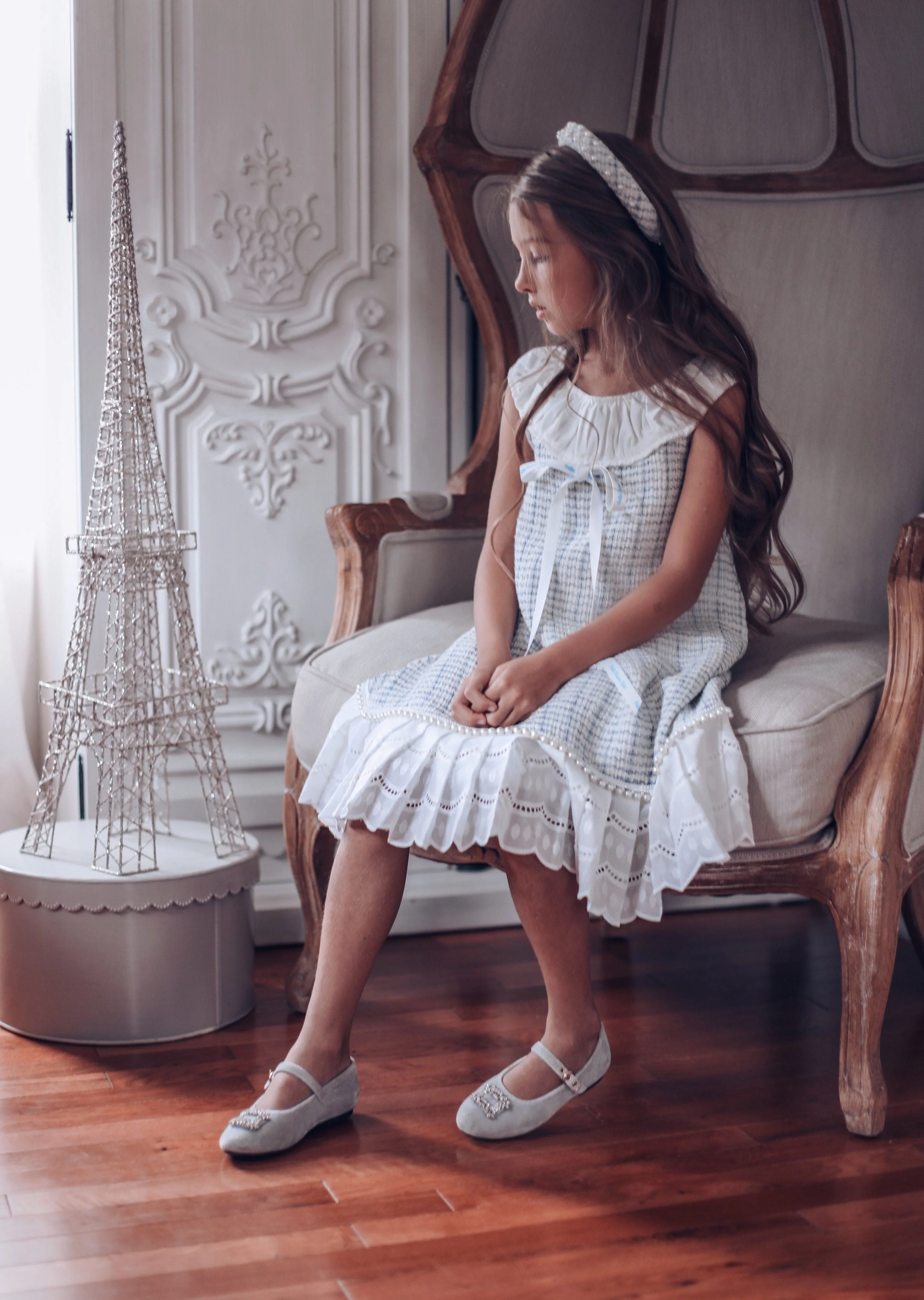 Iris Tweed Dress - Image 2