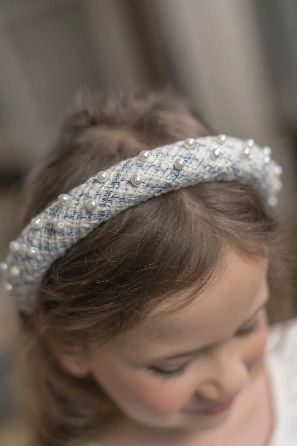 Iris Tweed Headband - Image 2