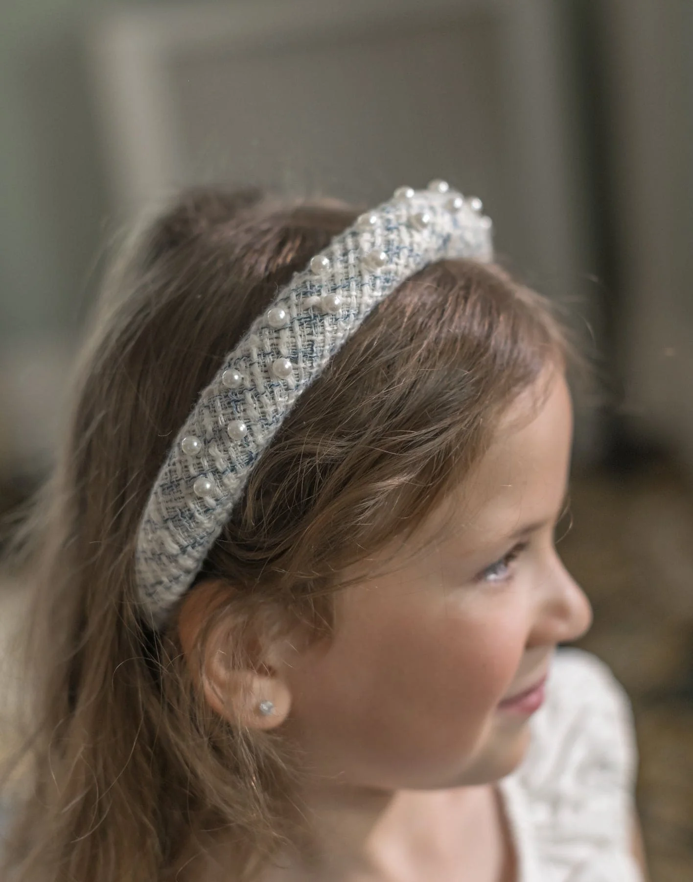 Iris Tweed Headband - Image 4