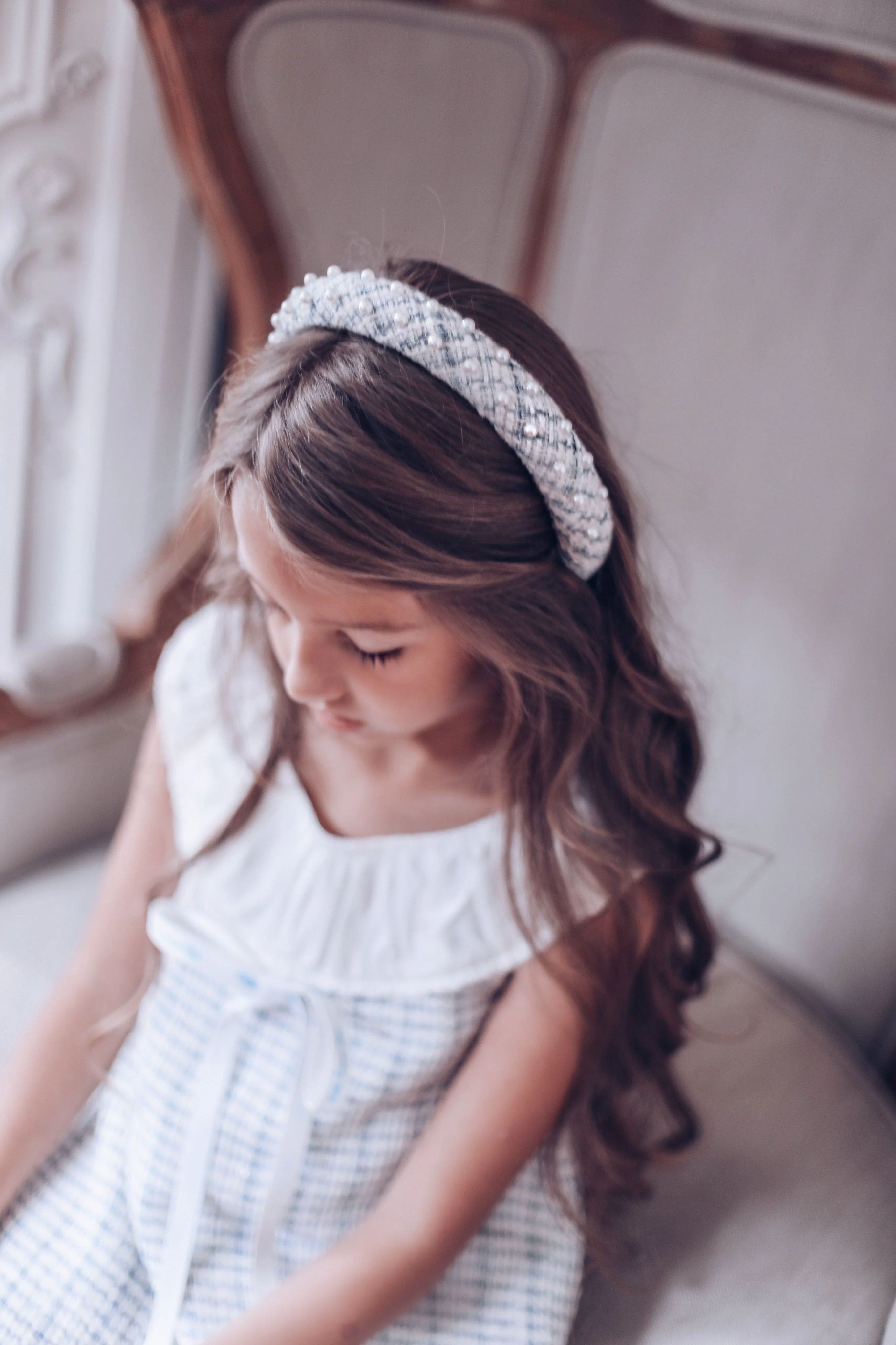 Iris Tweed Headband - Image 5