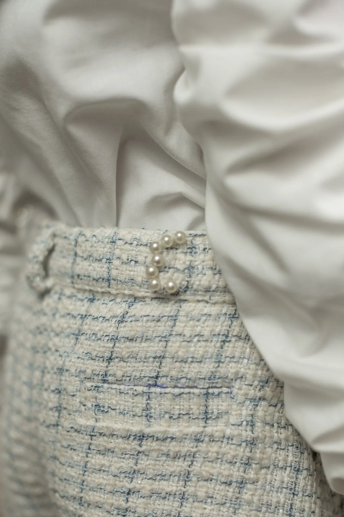 Iris Blouse and Tweed Shorts Set - Image 6