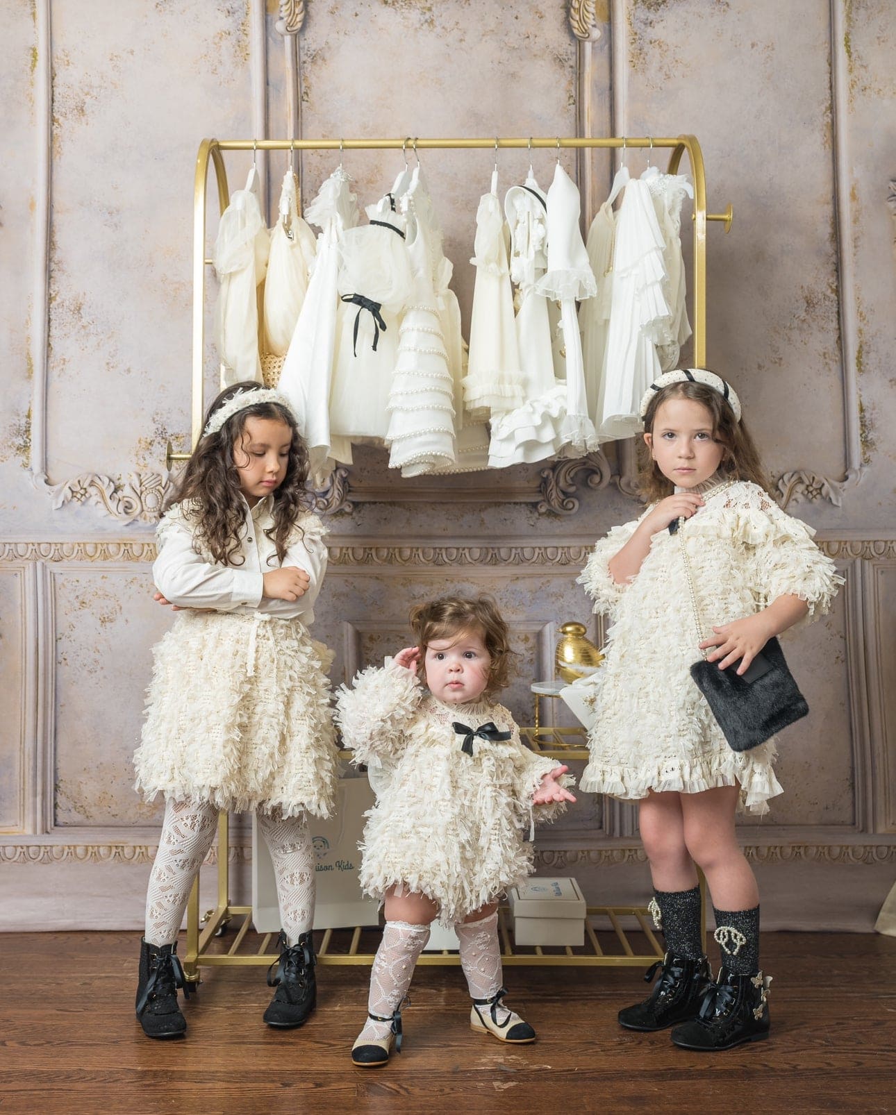 Ivanna Ivory Blouse and Skirt Set - Image 9