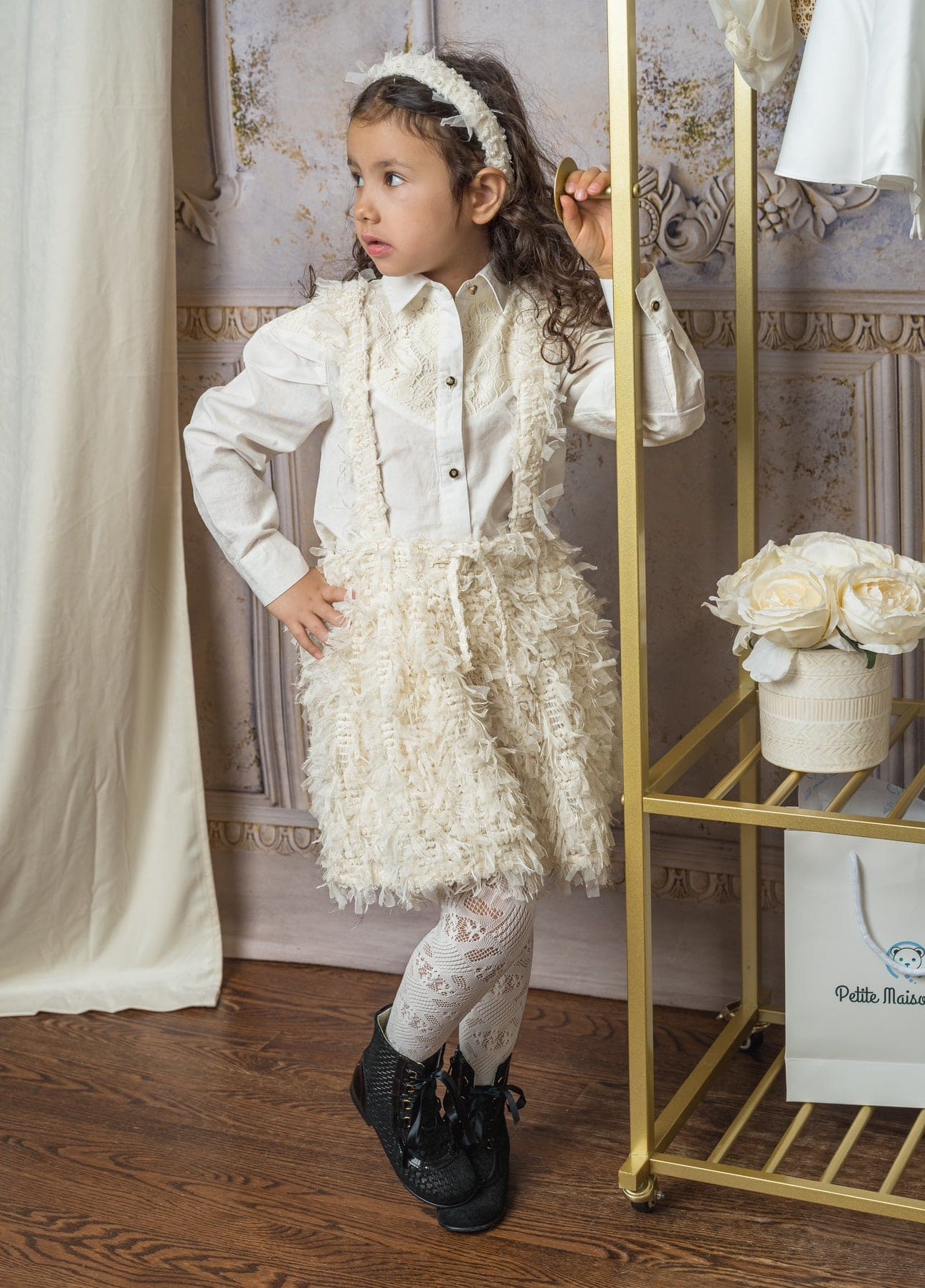 Ivanna Ivory Headband - Image 2