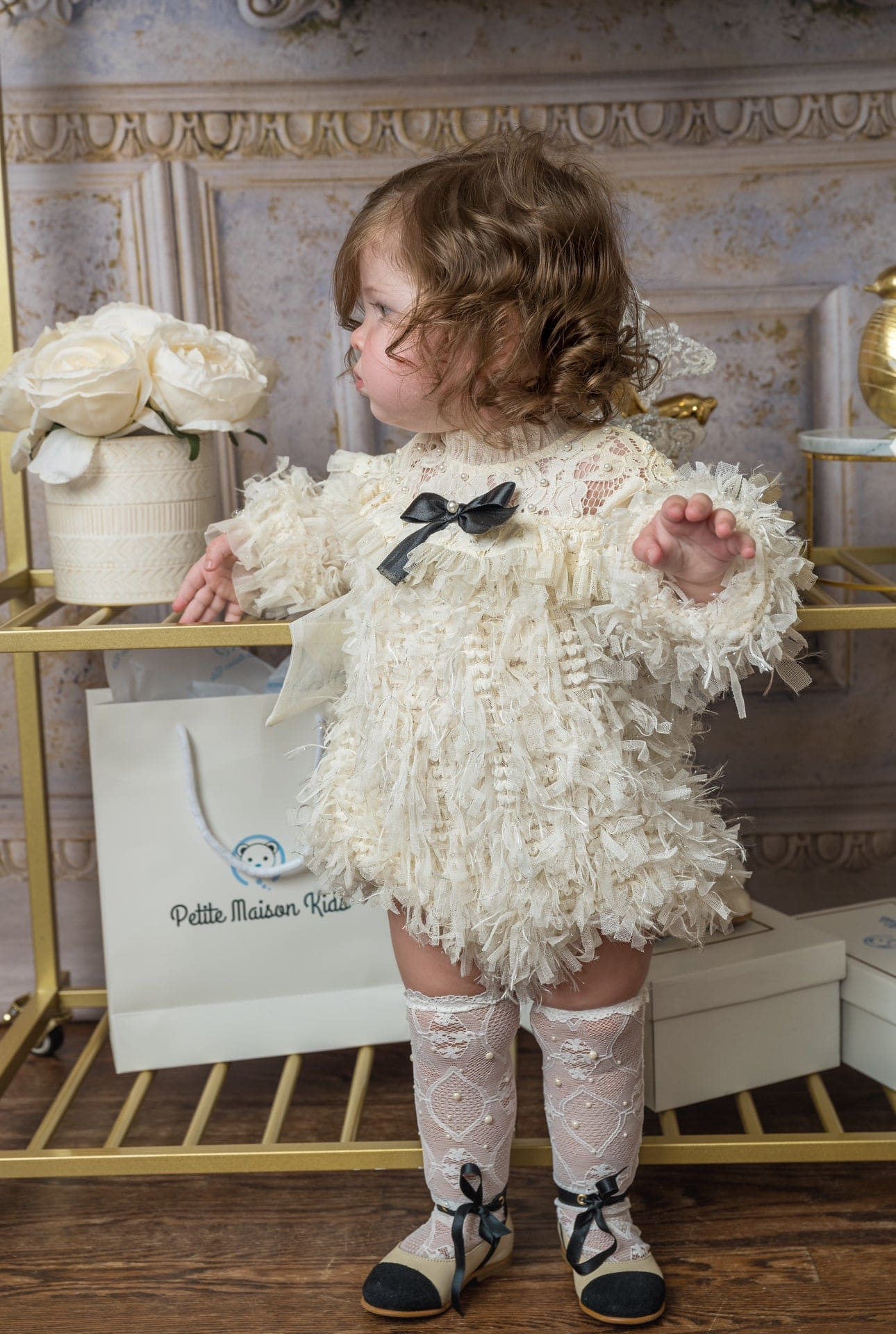 Ivanna Ivory Romper - Image 2