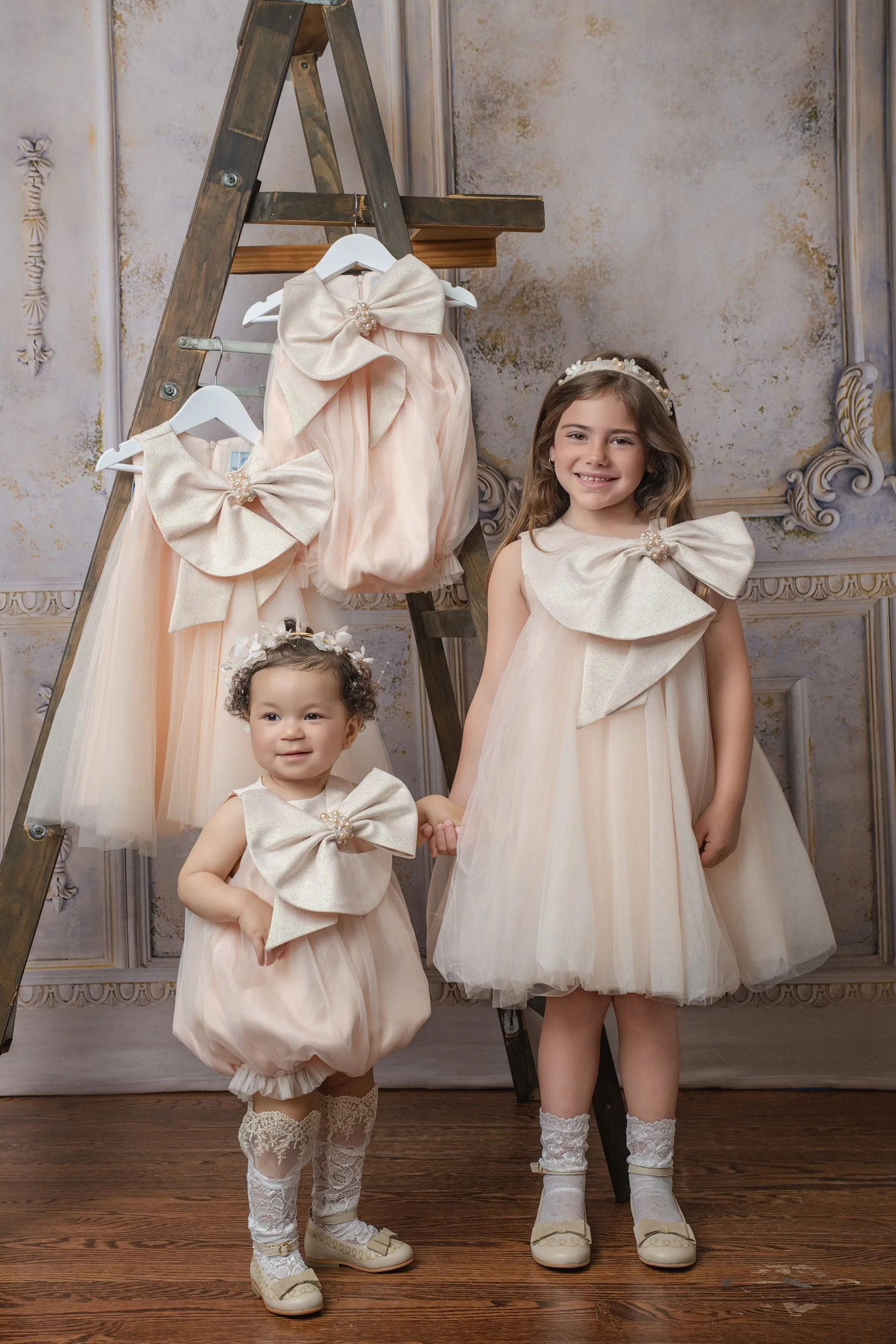 Jackie Peach Tulle Dress - Image 9