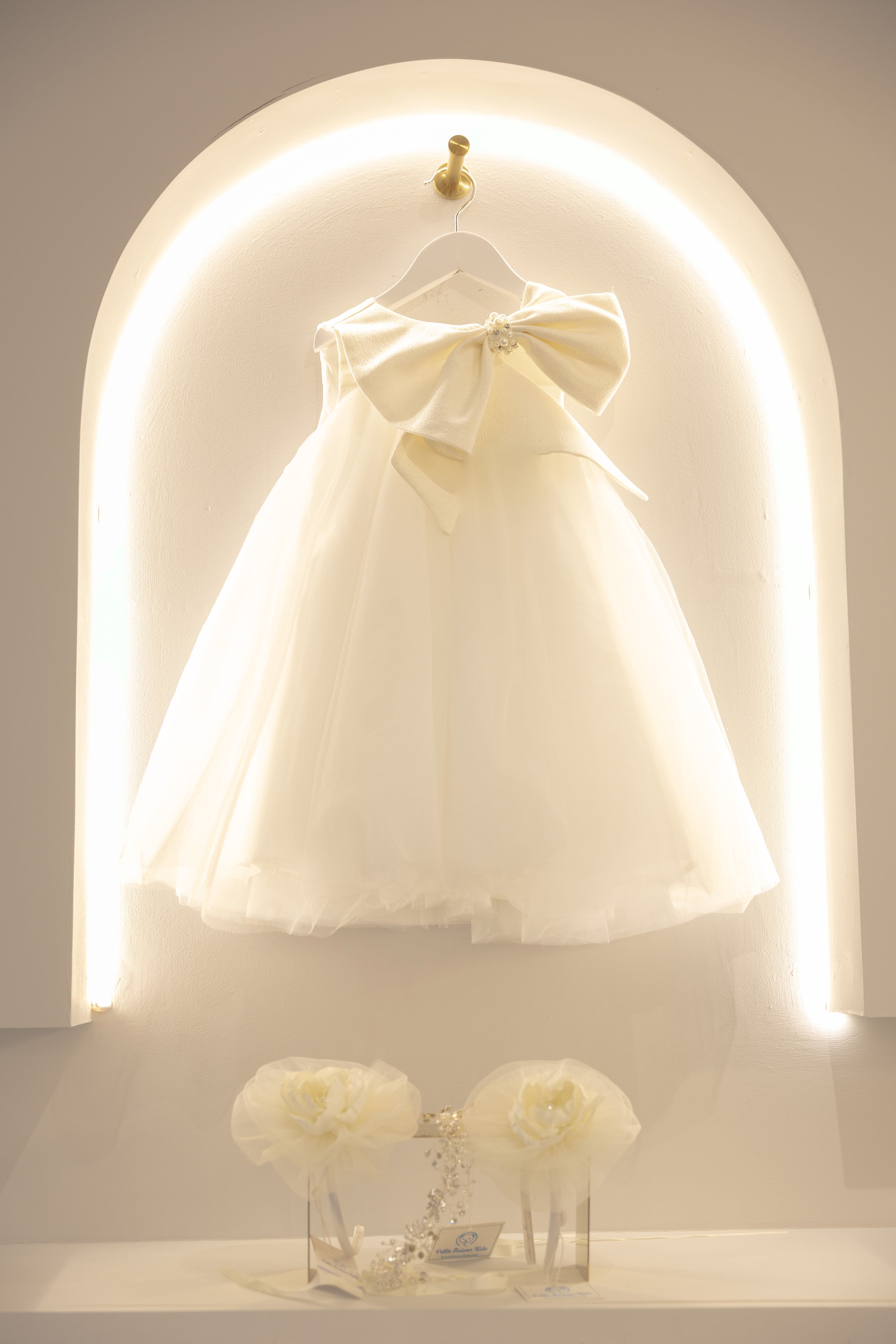 Jackie White Tulle Dress - Image 10