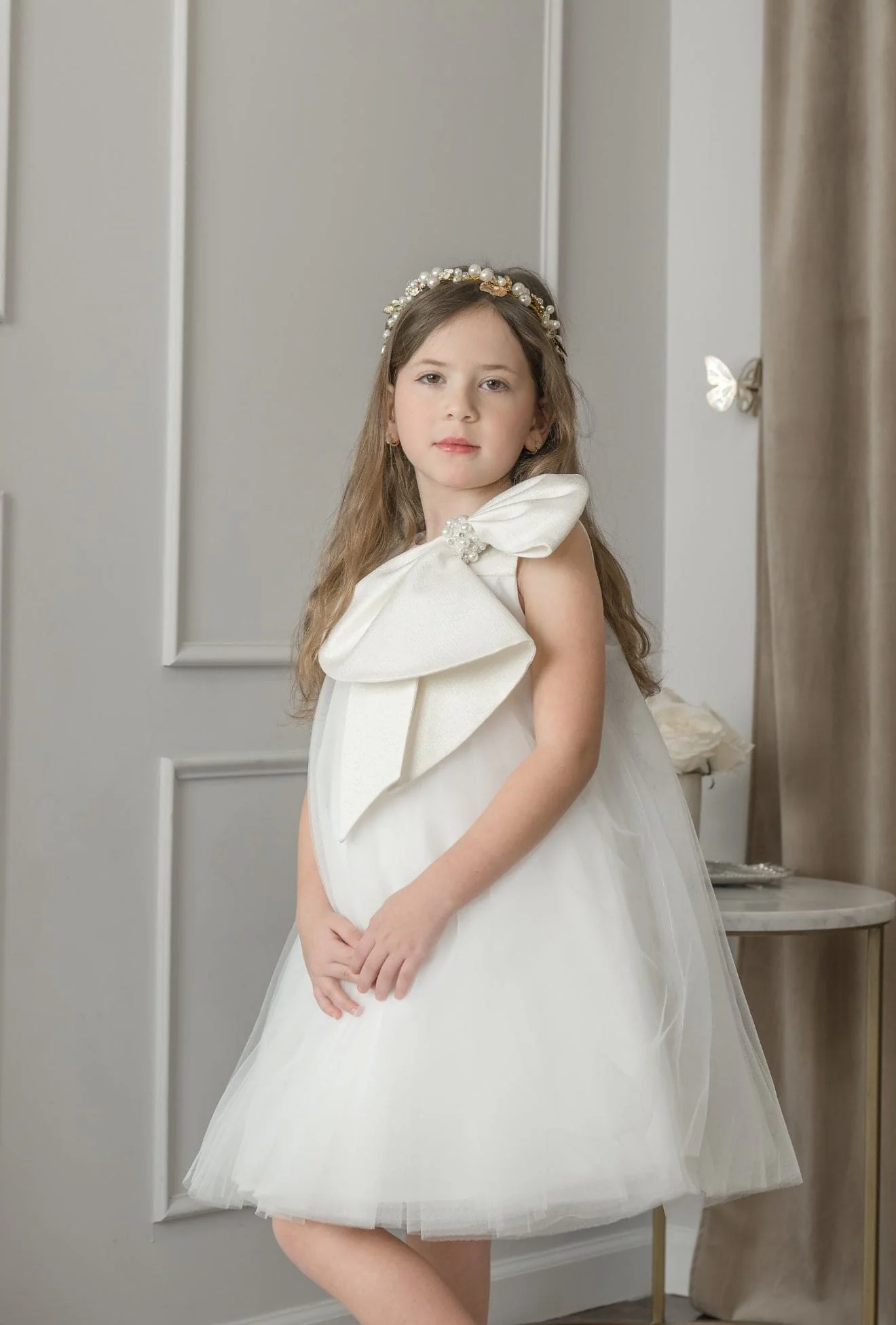Jackie White Tulle Dress - Image 6