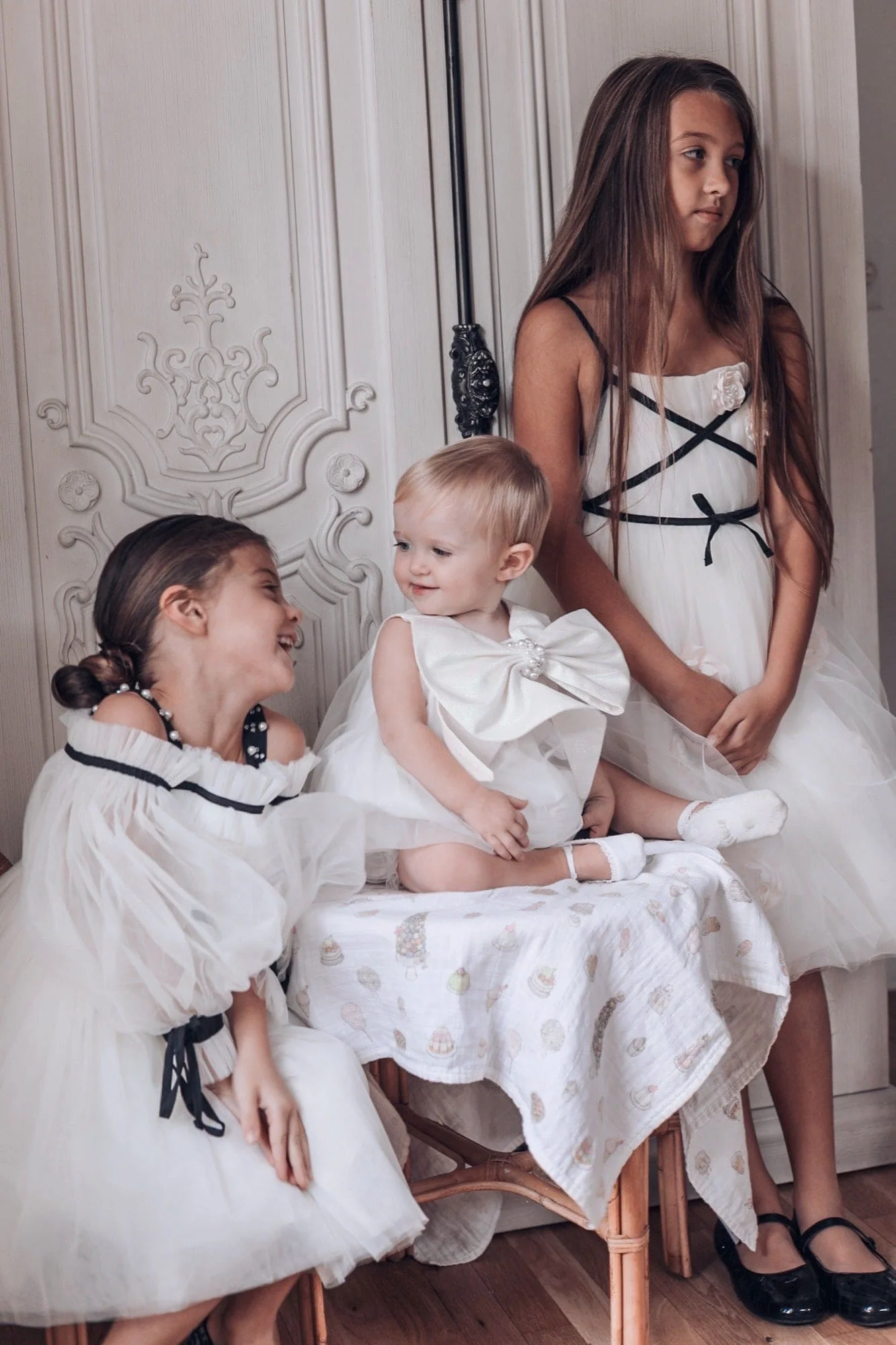 Jackie White Tulle Romper - Image 8