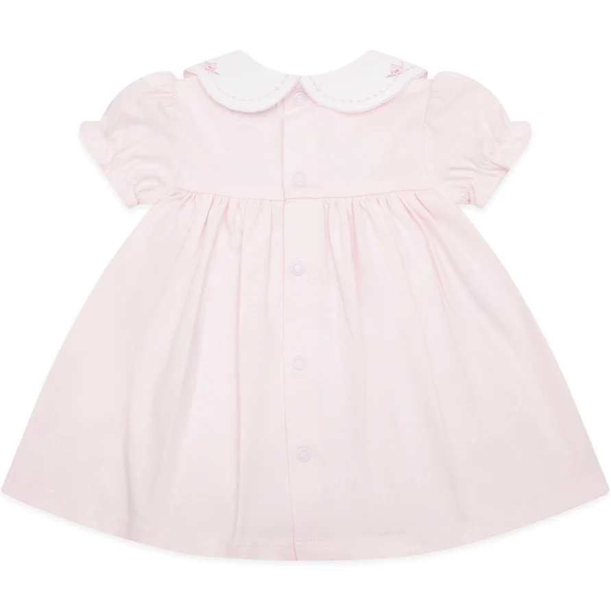 Jemima Pink Girls Pretty Summer Dress - Image 2
