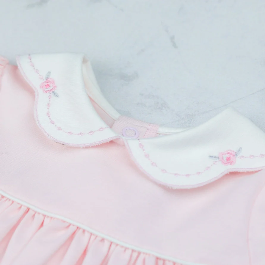 Jemima Pink Girls Pretty Summer Dress - Image 4