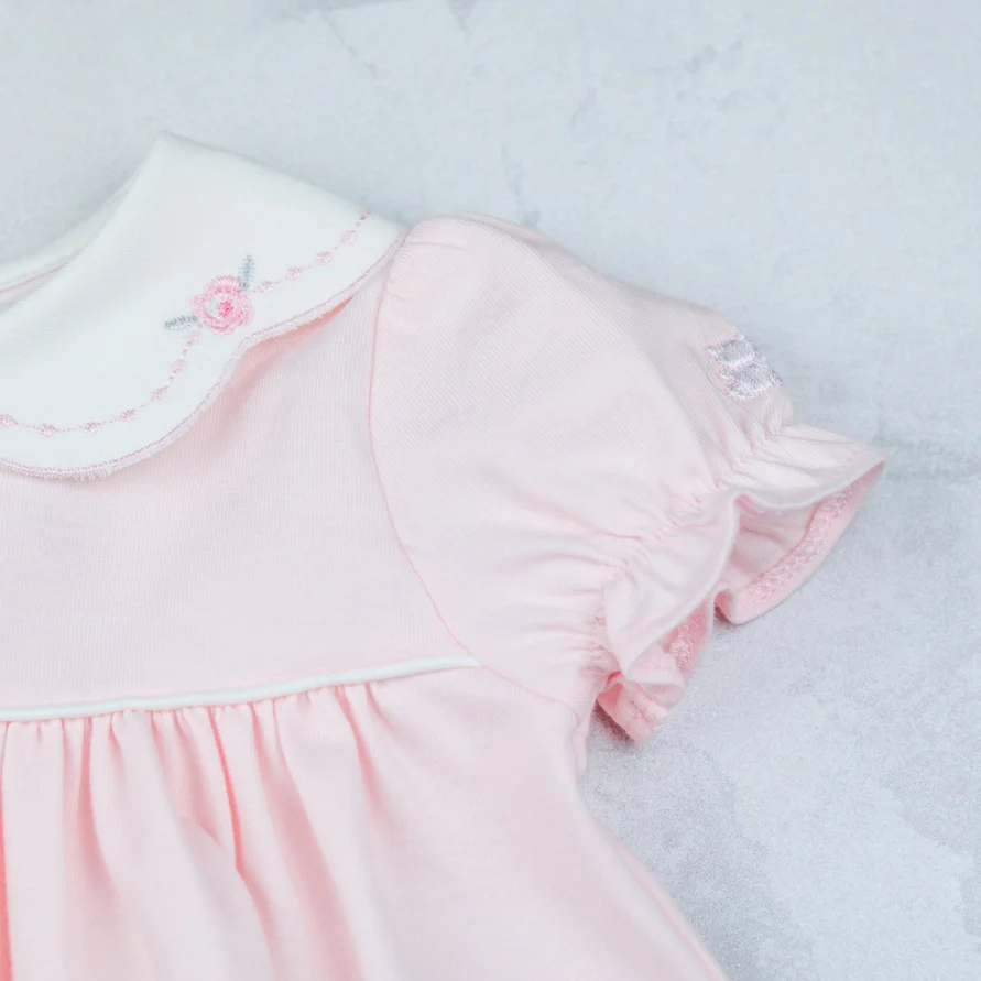 Jemima Pink Girls Pretty Summer Dress - Image 5