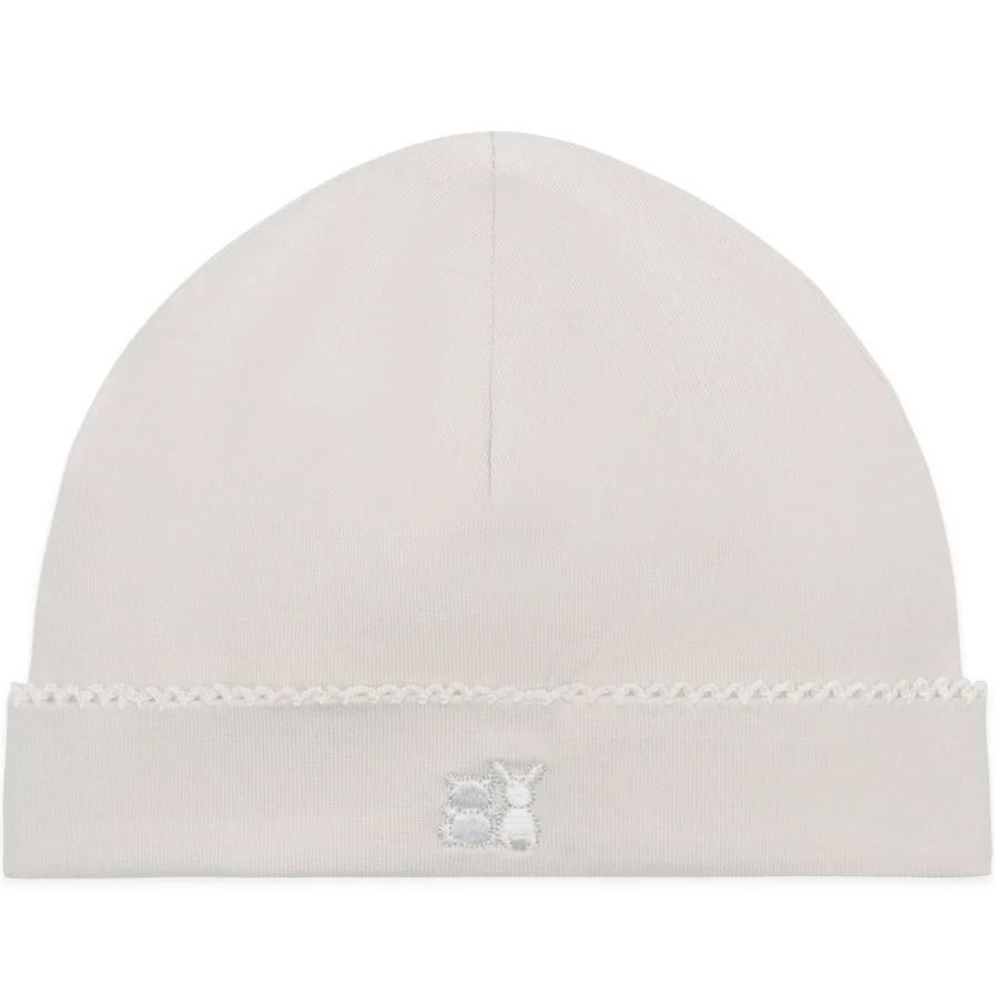 Jesse Stone  Front Opening Babygrow and Hat - Image 3