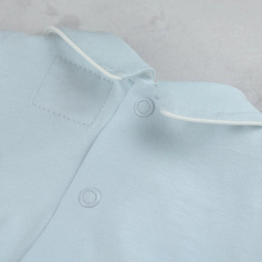 Jonnie Boys Baby Blue Teddy Top and Shorts Set - Image 5
