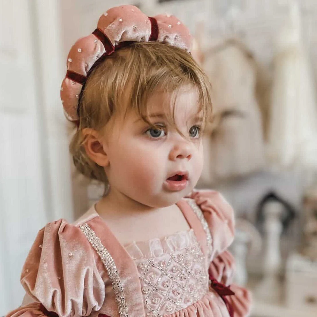 Juliette Velvet Headband - Image 2