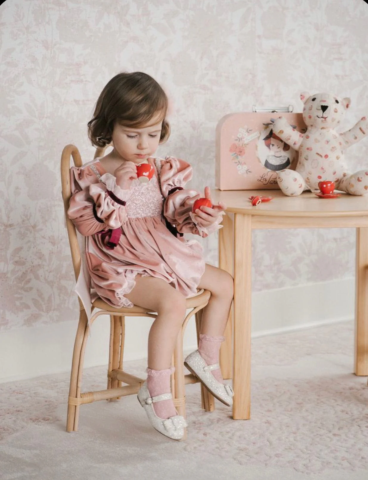 Juliette Velvet Romper - Image 10