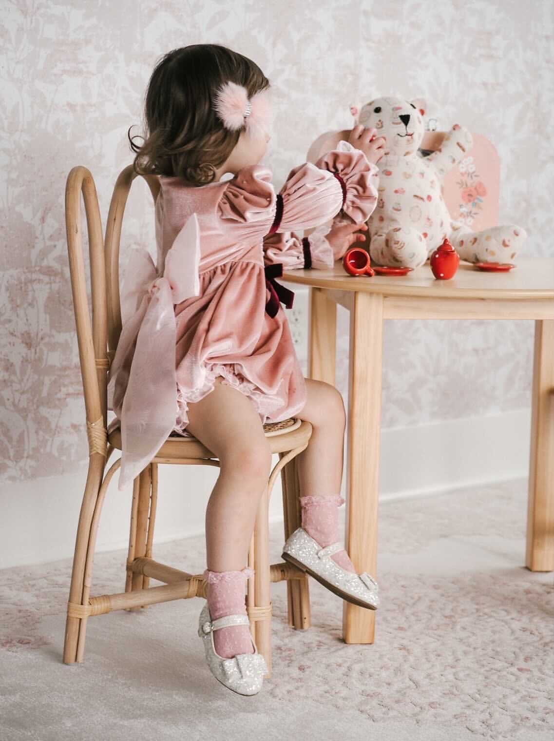 Juliette Velvet Romper - Image 6