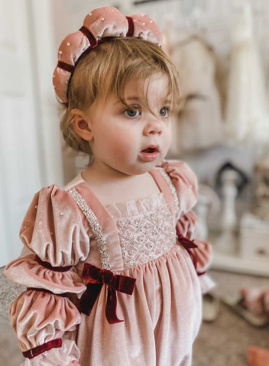 Juliette Velvet Romper - Image 9