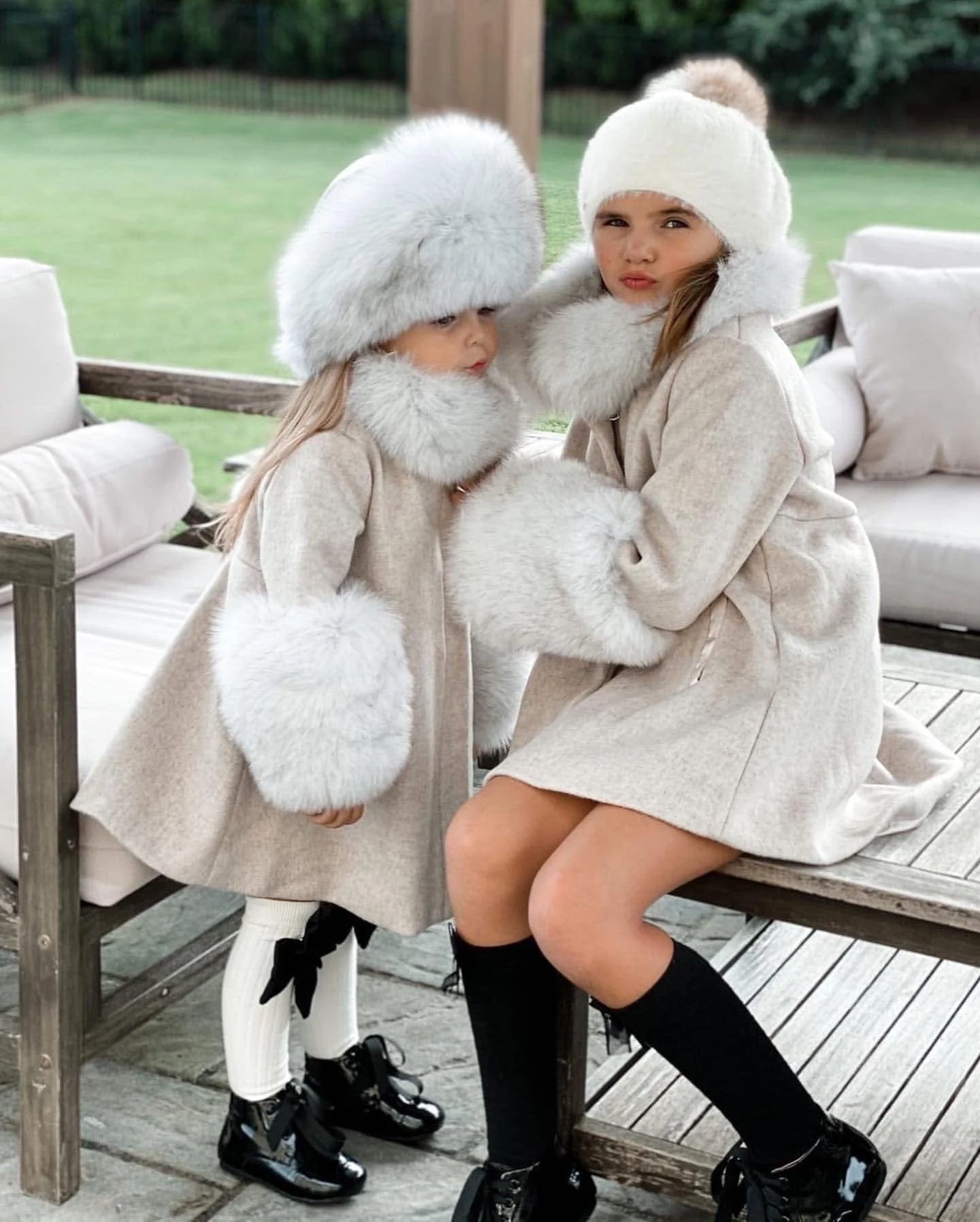 Karenina Kids' Fur Hat - Image 4