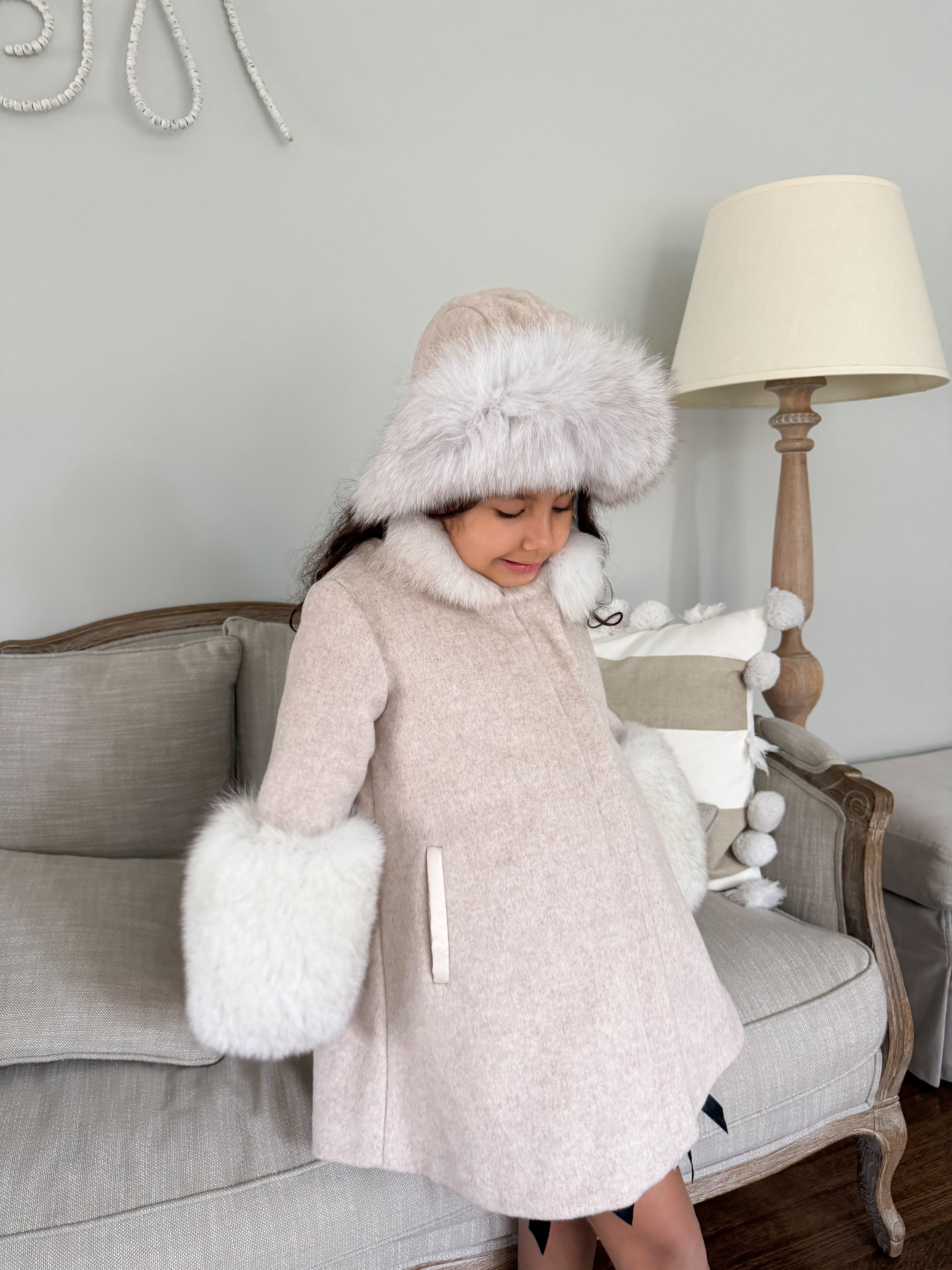 Karenina Kids' Fur Hat - Image 6