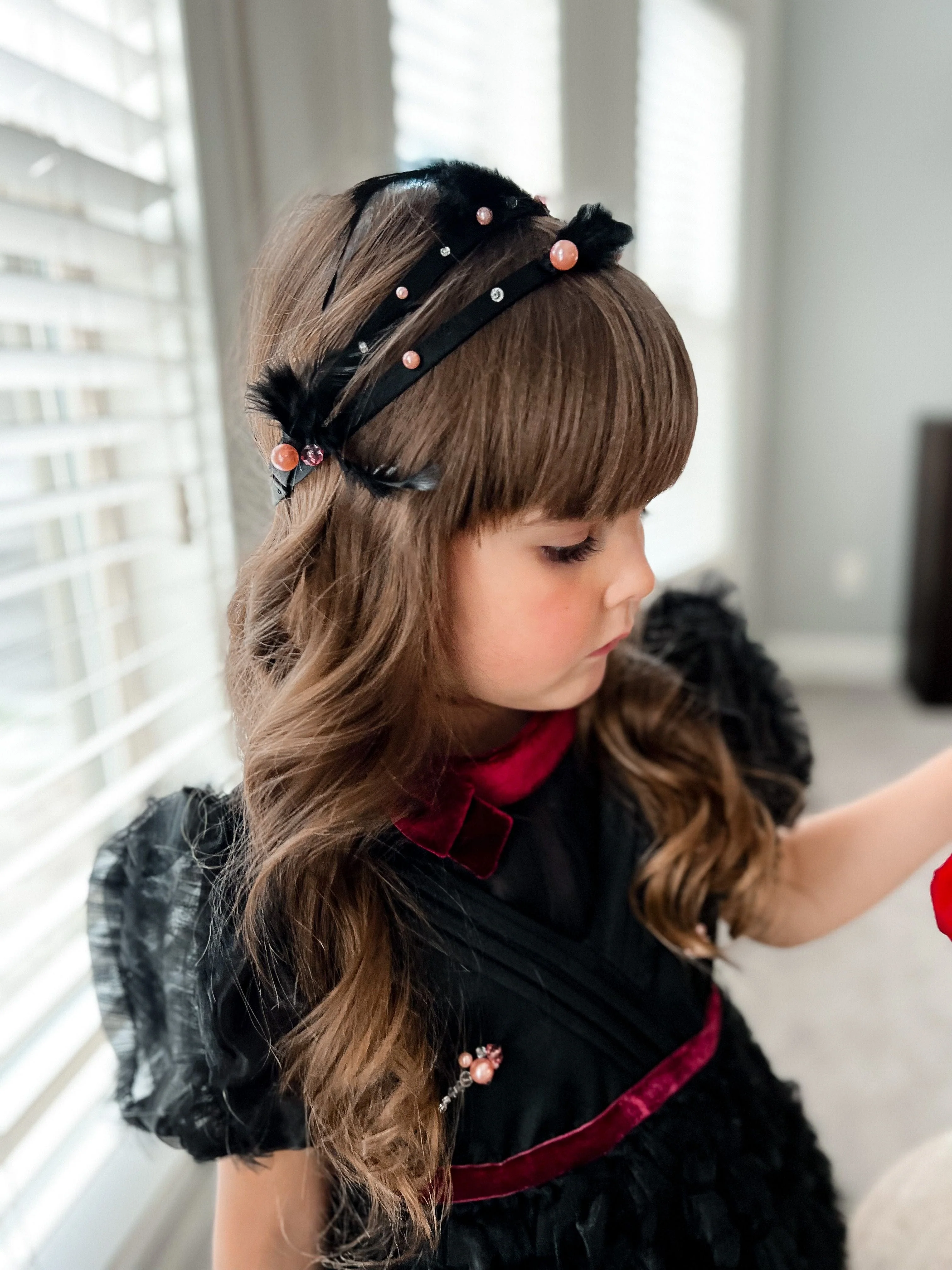 Kylie Feather Hair Sash - Image 2
