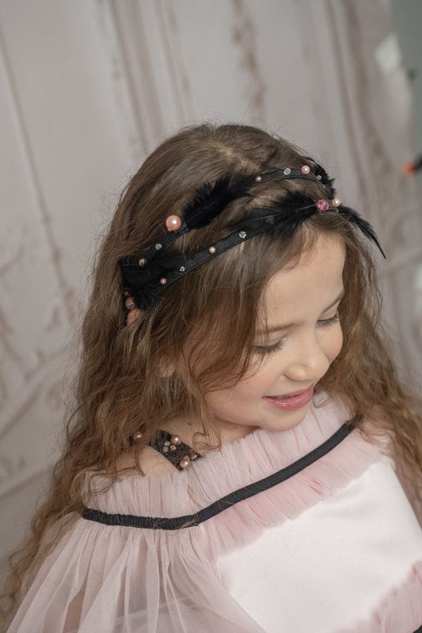 Kylie Feather Hair Sash - Image 3